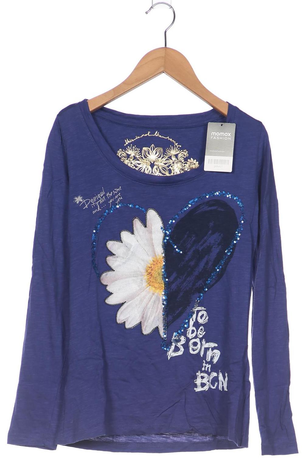 

Desigual Damen Langarmshirt, flieder, Gr. 36