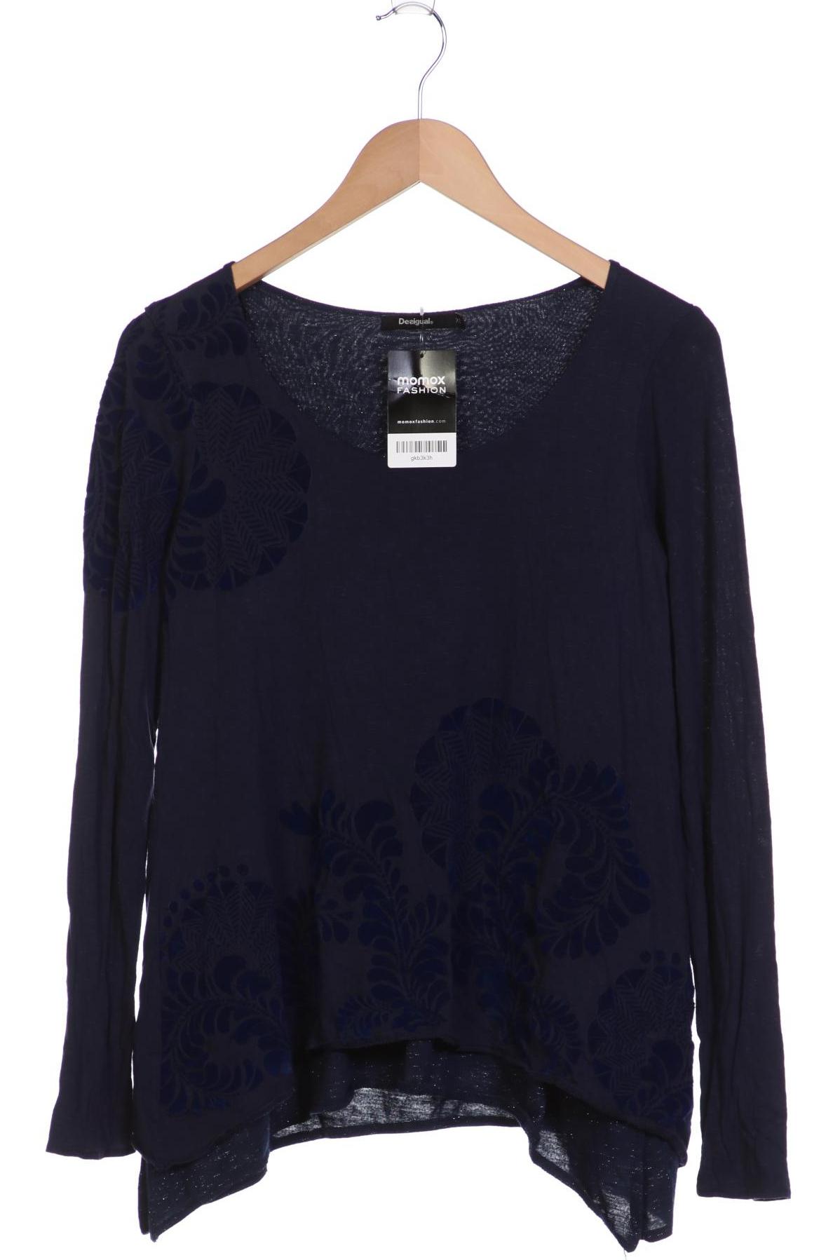 

Desigual Damen Langarmshirt, marineblau