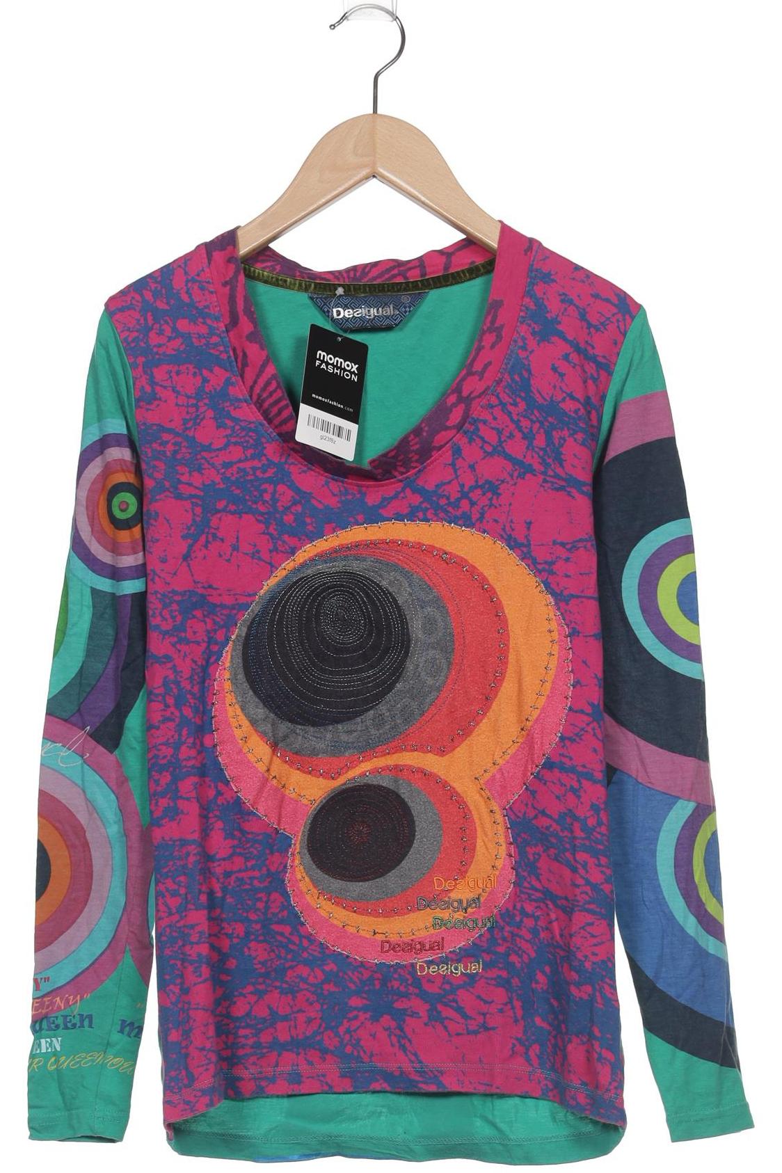 

Desigual Damen Langarmshirt, mehrfarbig, Gr. 36