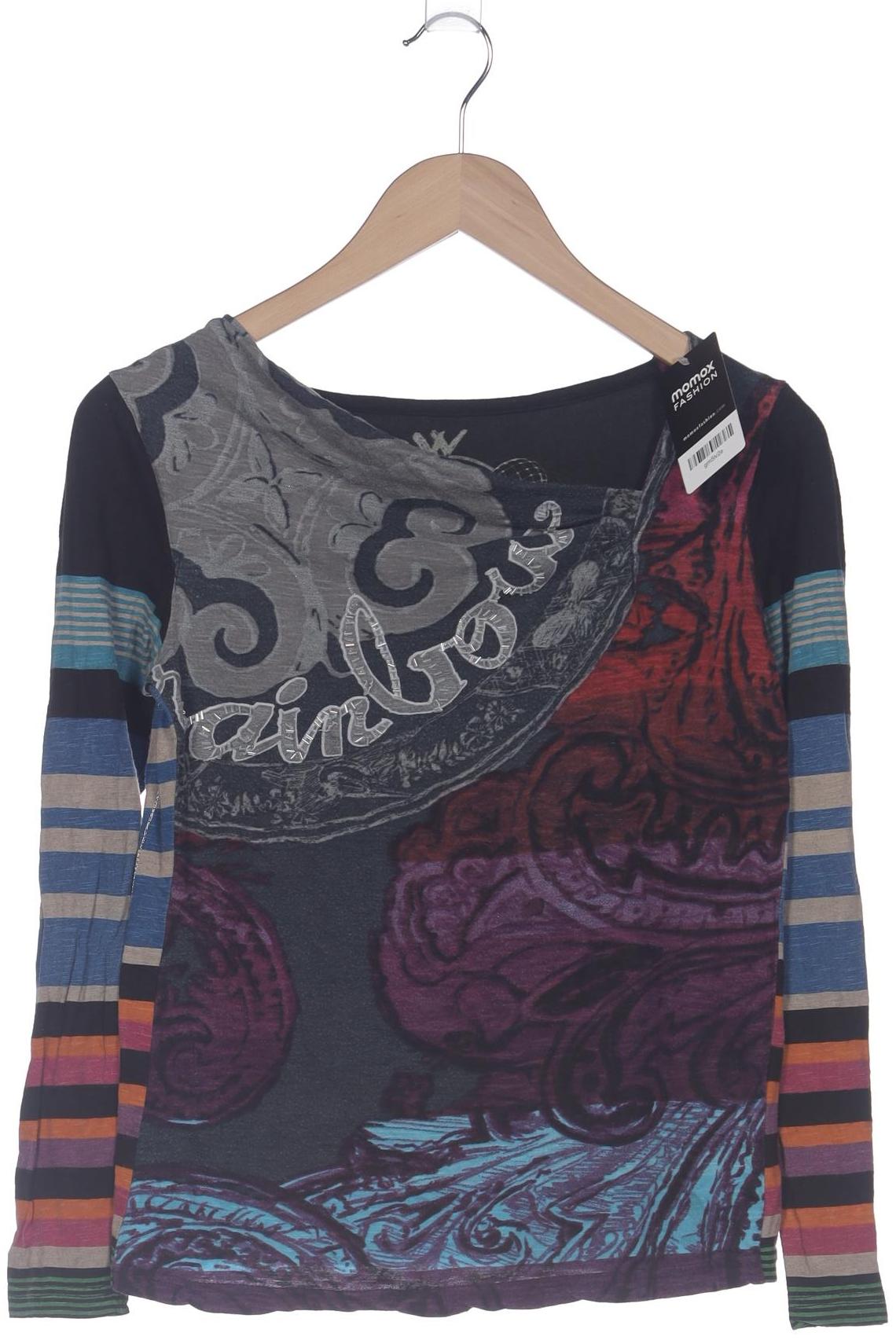 

Desigual Damen Langarmshirt, mehrfarbig, Gr. 38