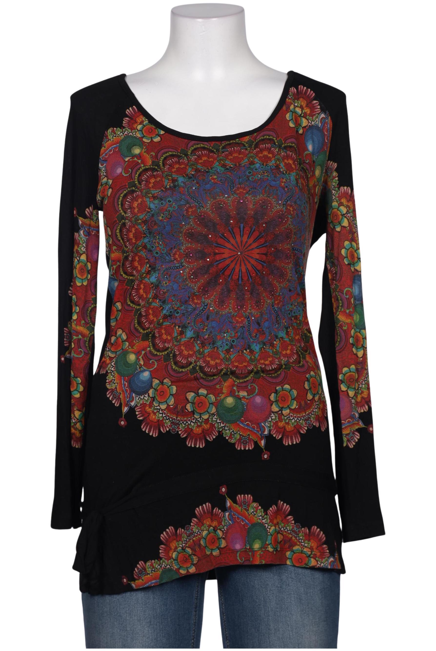 

Desigual Damen Langarmshirt, schwarz, Gr. 38