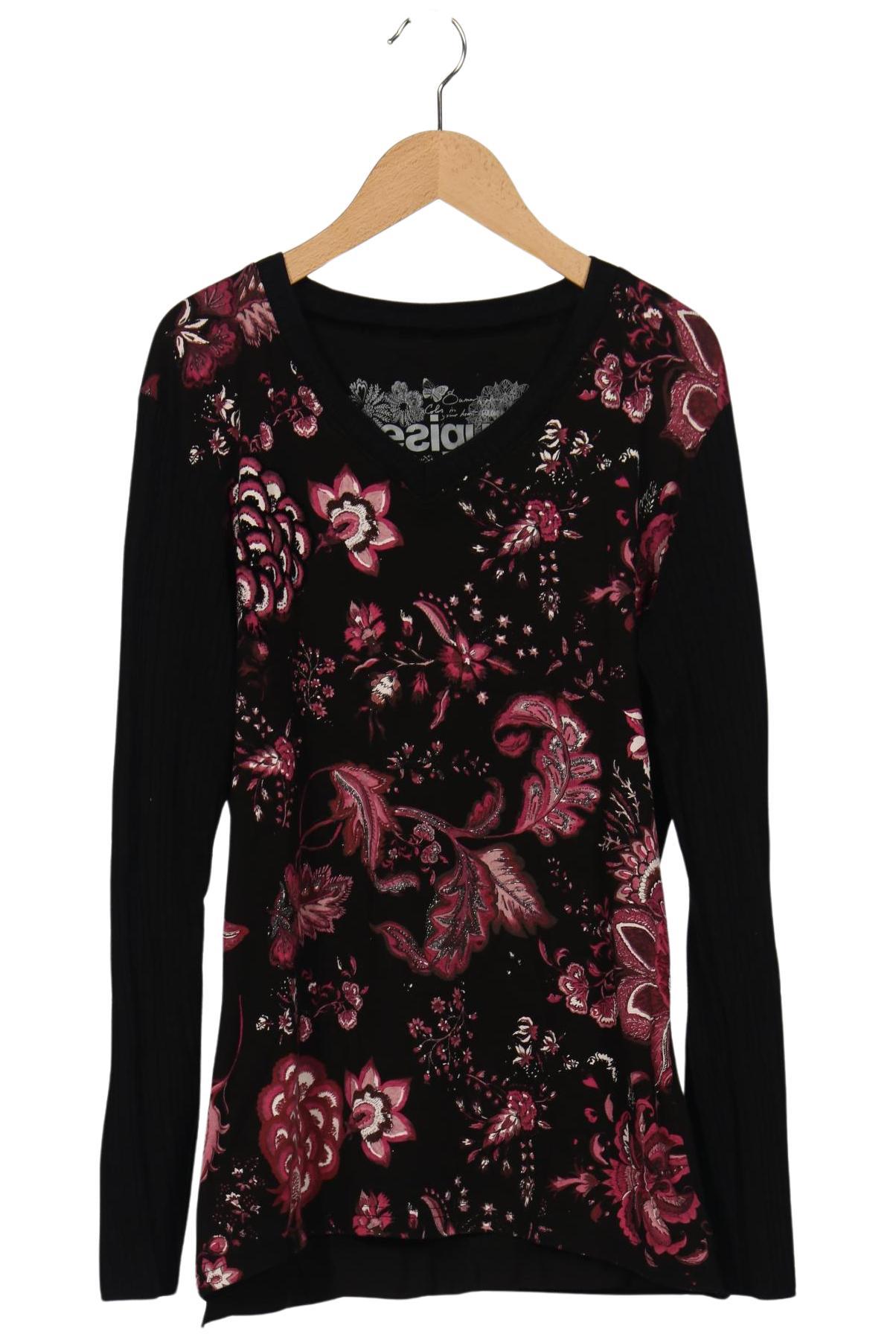 

Desigual Damen Langarmshirt, schwarz, Gr. 42