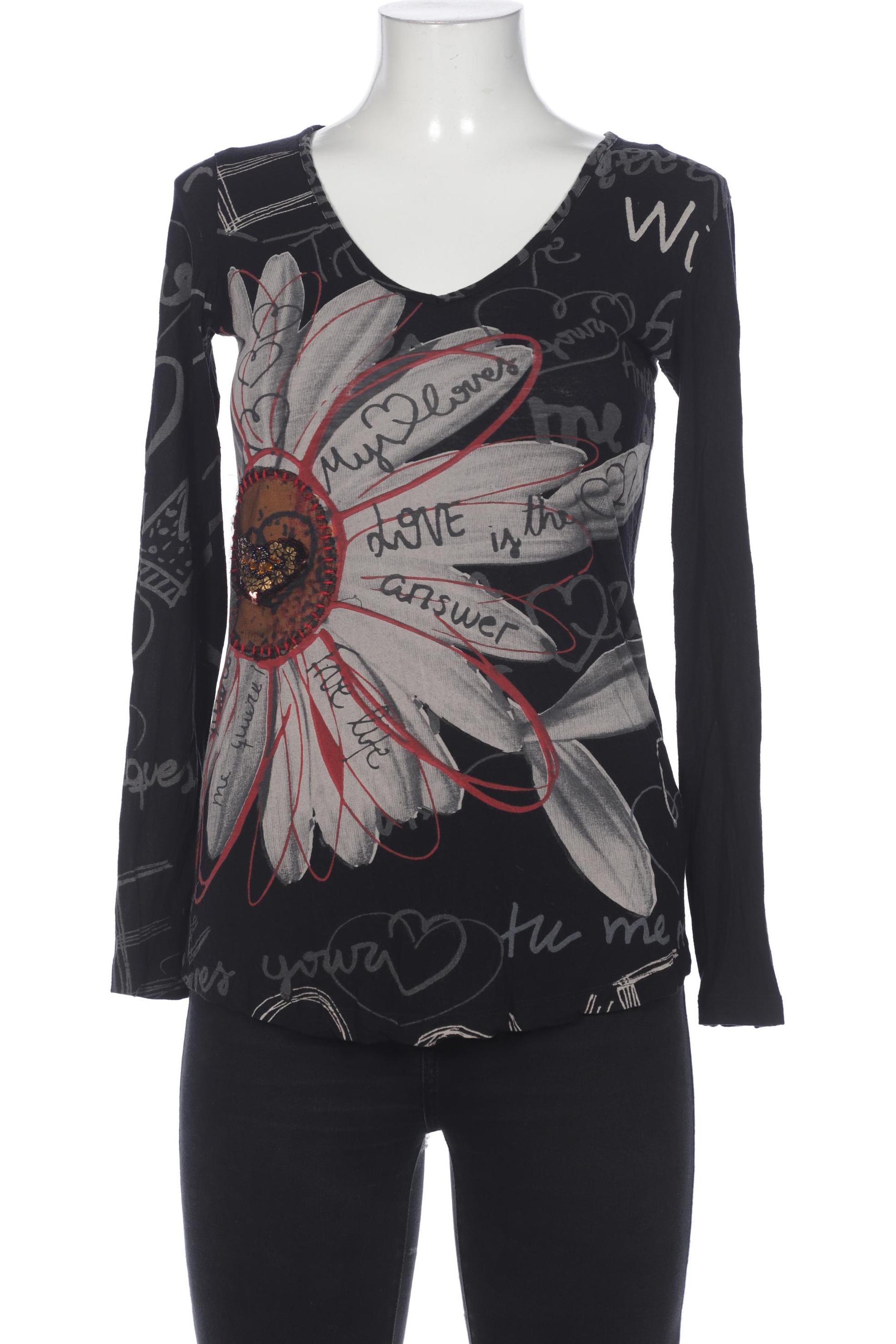 

Desigual Damen Langarmshirt, schwarz