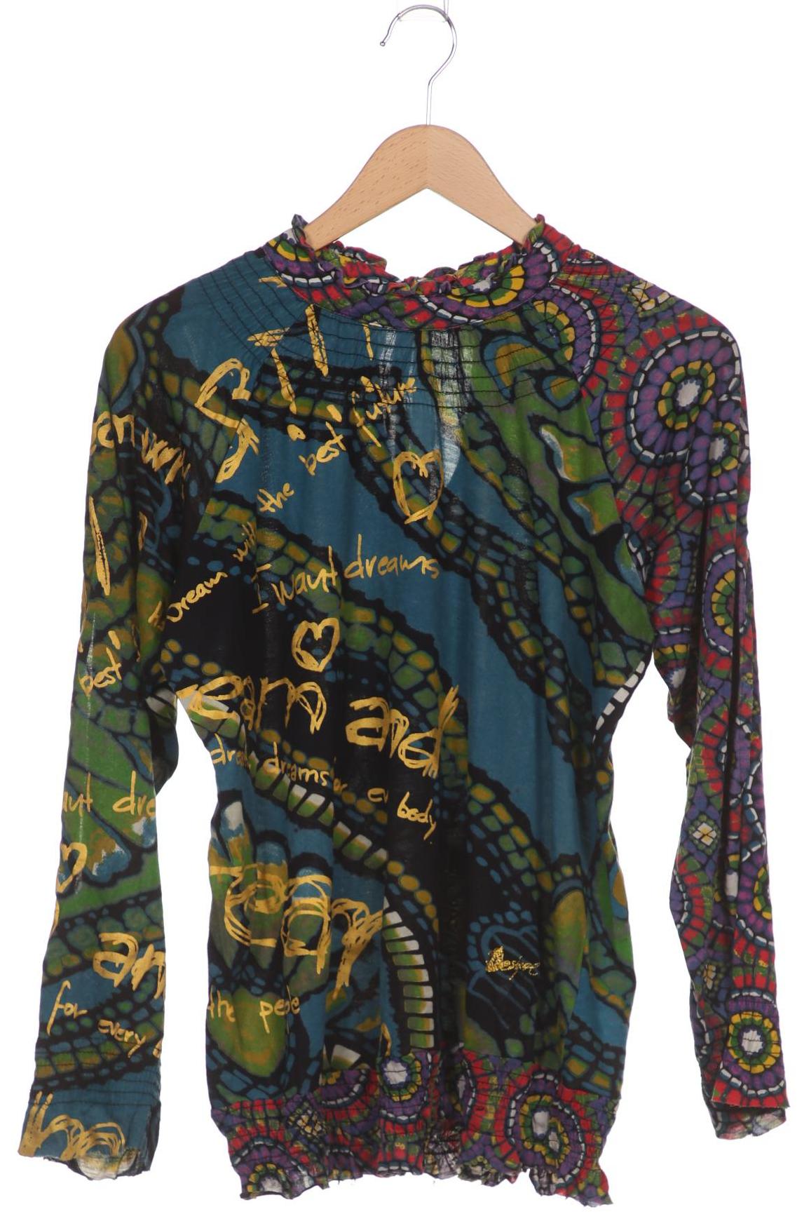 

Desigual Damen Langarmshirt, mehrfarbig, Gr. 42