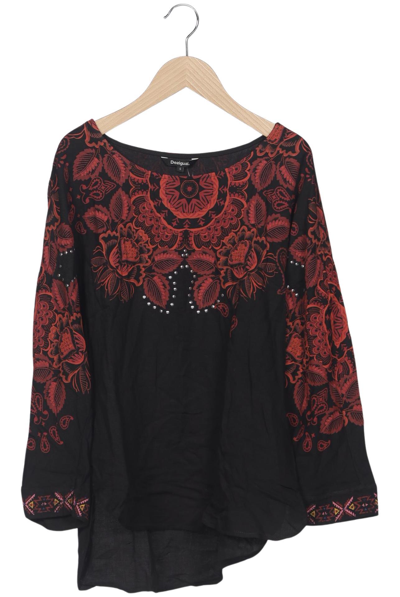 

Desigual Damen Langarmshirt, mehrfarbig, Gr. 36