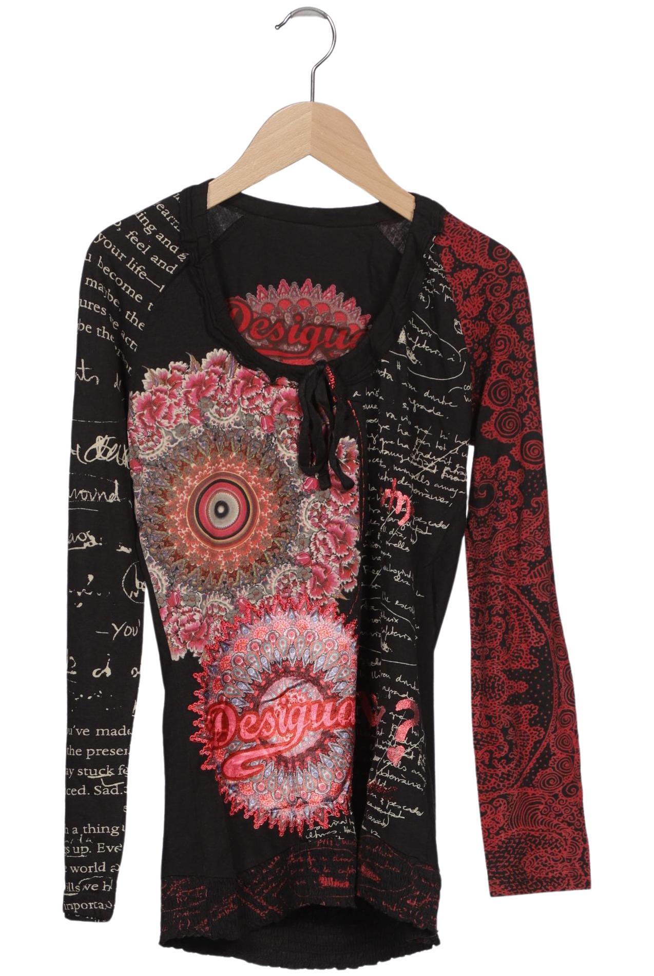 

Desigual Damen Langarmshirt, mehrfarbig, Gr. 36