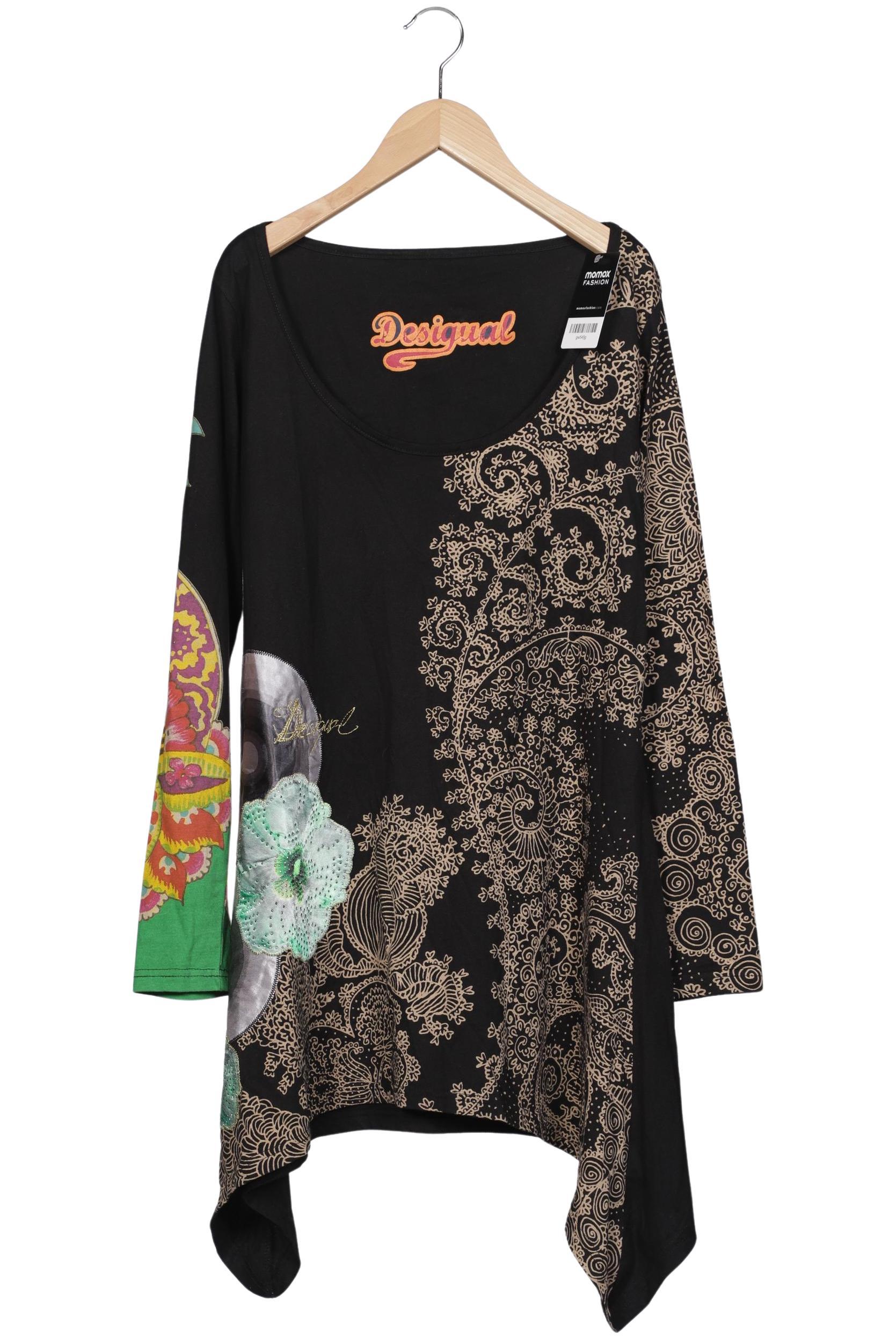 

Desigual Damen Langarmshirt, schwarz, Gr. 44