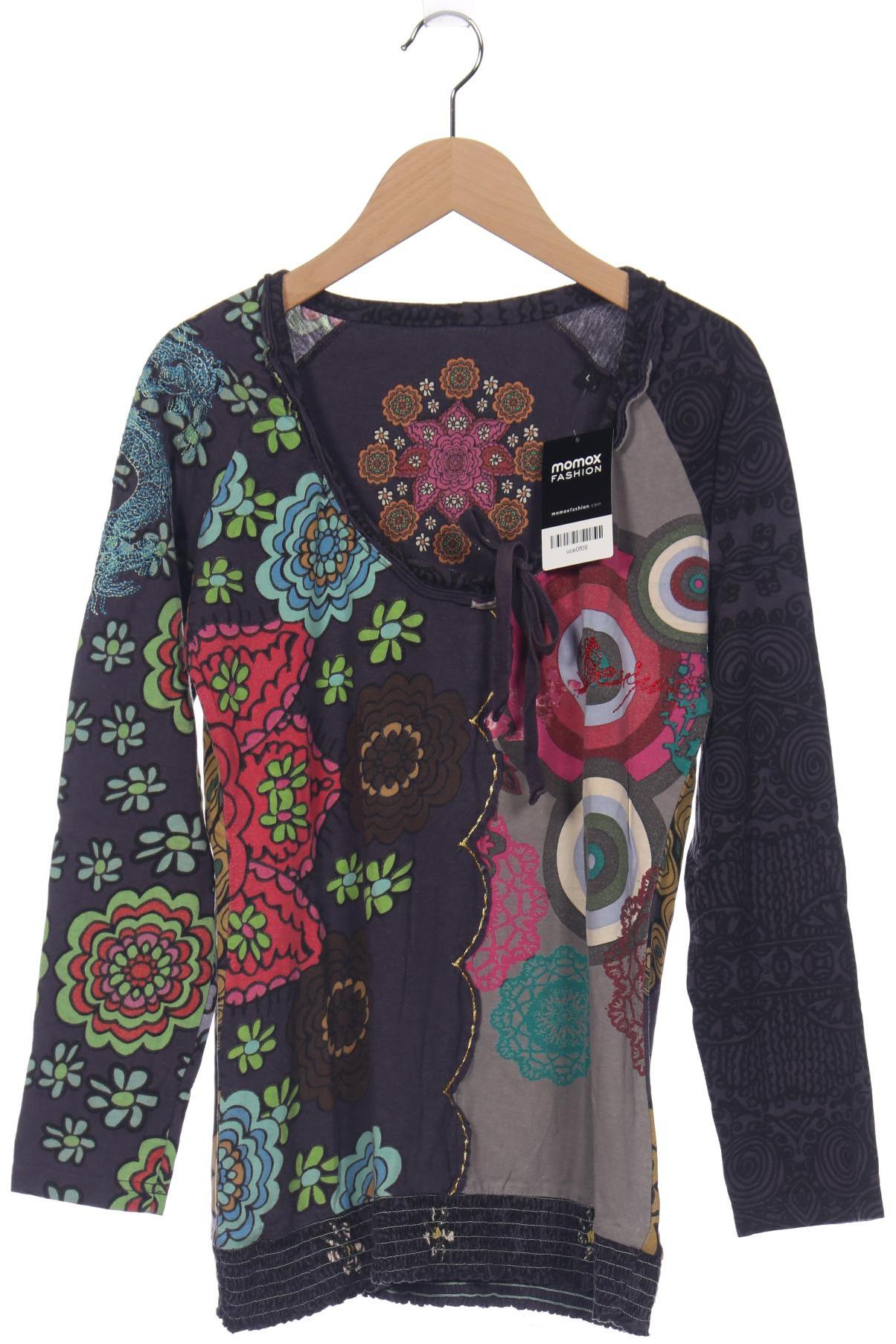 

Desigual Damen Langarmshirt, grau, Gr. 42