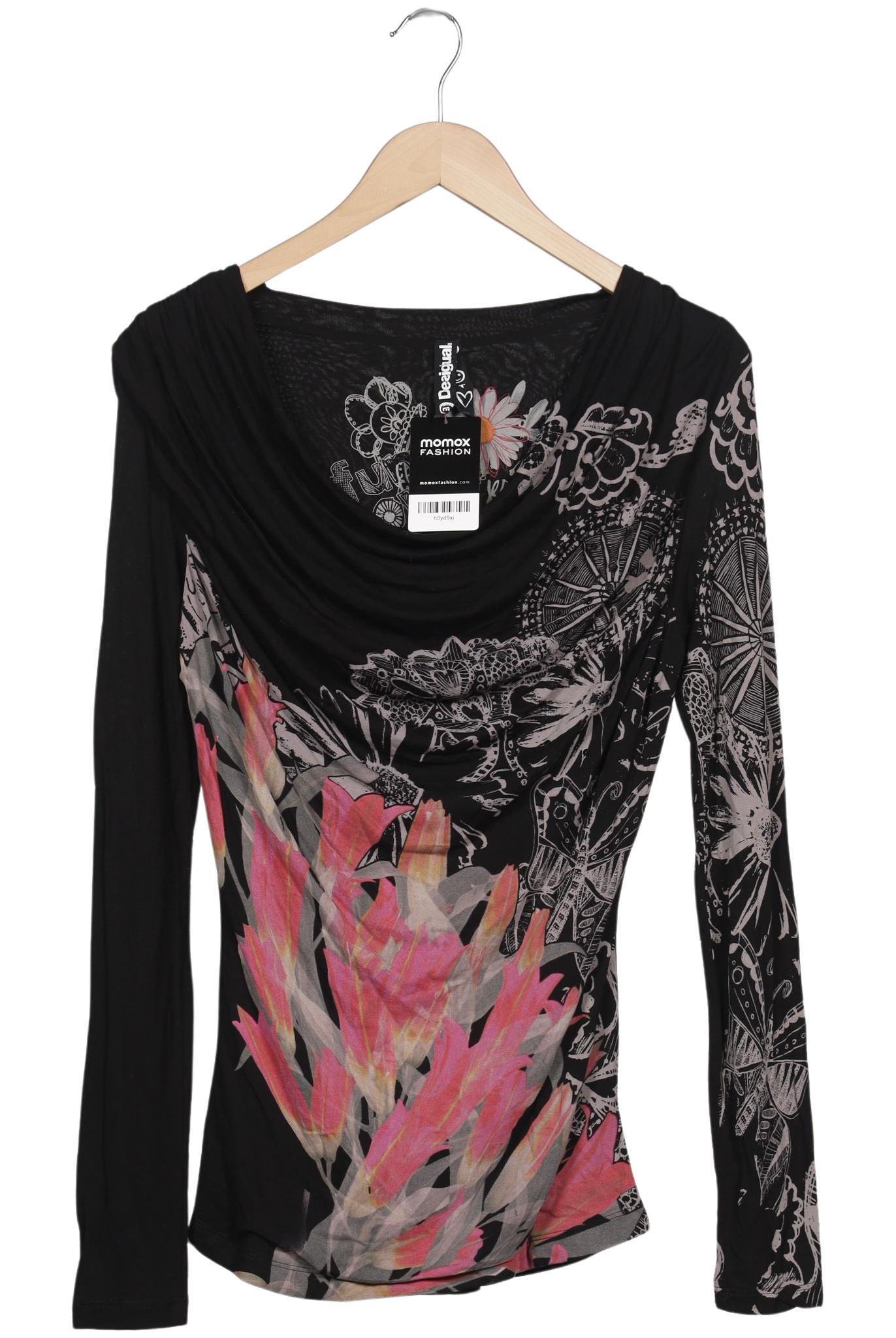 

Desigual Damen Langarmshirt, schwarz, Gr. 38