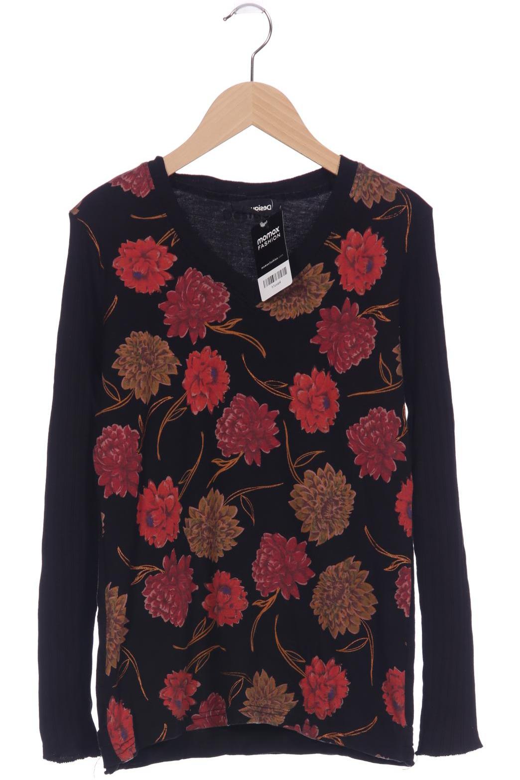 

Desigual Damen Langarmshirt, schwarz, Gr. 38