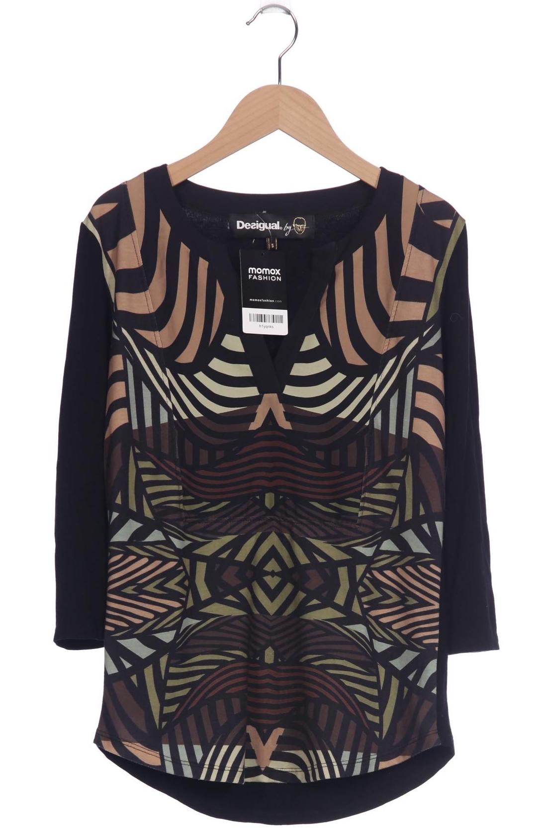 

Desigual Damen Langarmshirt, schwarz, Gr. 36