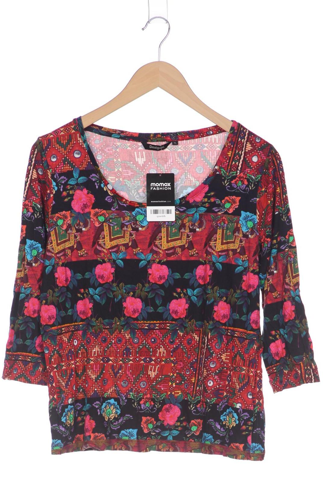 

Desigual Damen Langarmshirt, mehrfarbig, Gr. 44