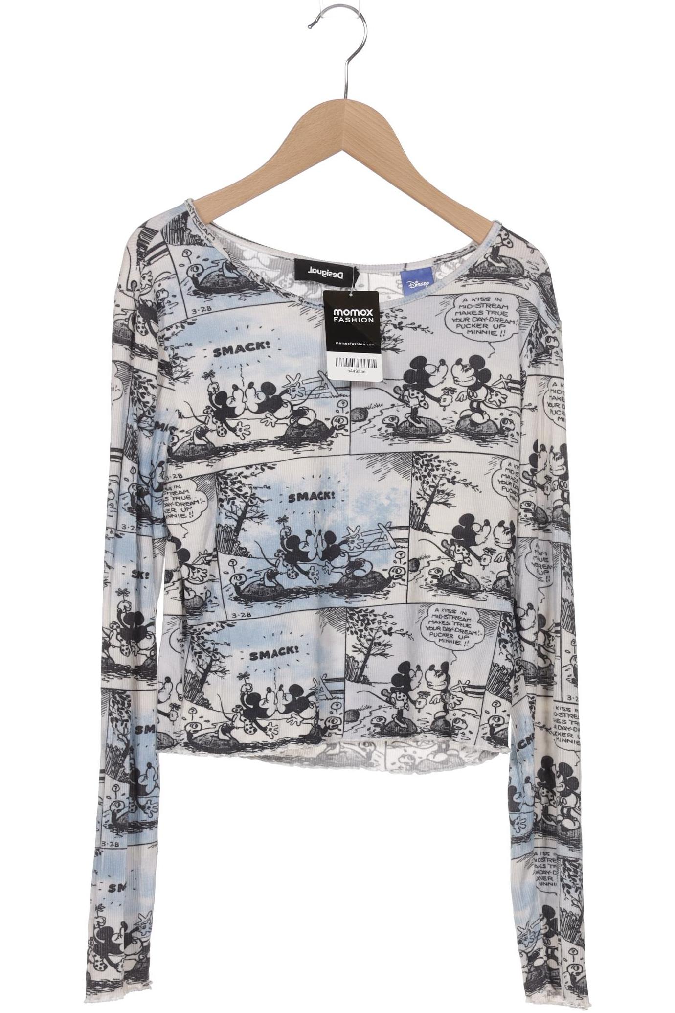 

Desigual Damen Langarmshirt, hellblau, Gr. 44
