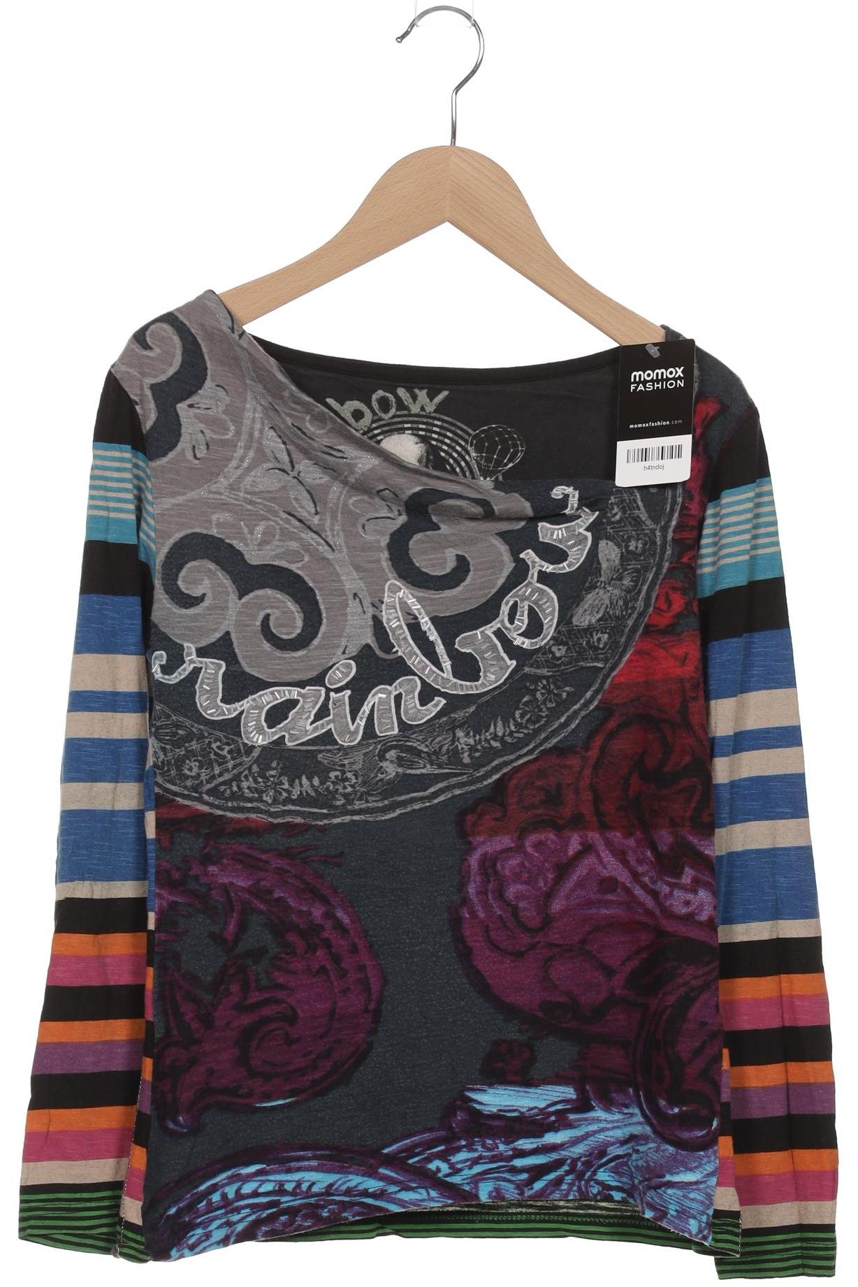 

Desigual Damen Langarmshirt, grau, Gr. 38
