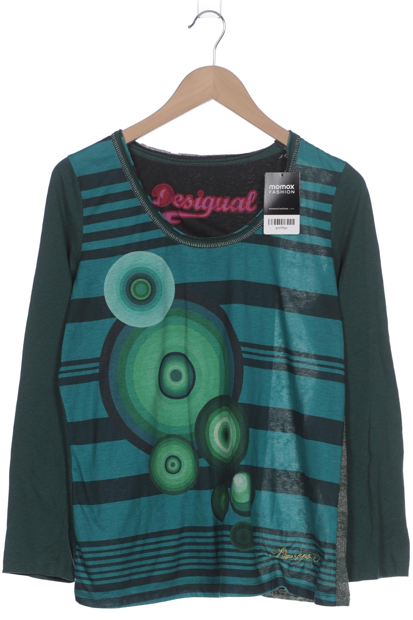 

Desigual Damen Langarmshirt, grün, Gr. 46