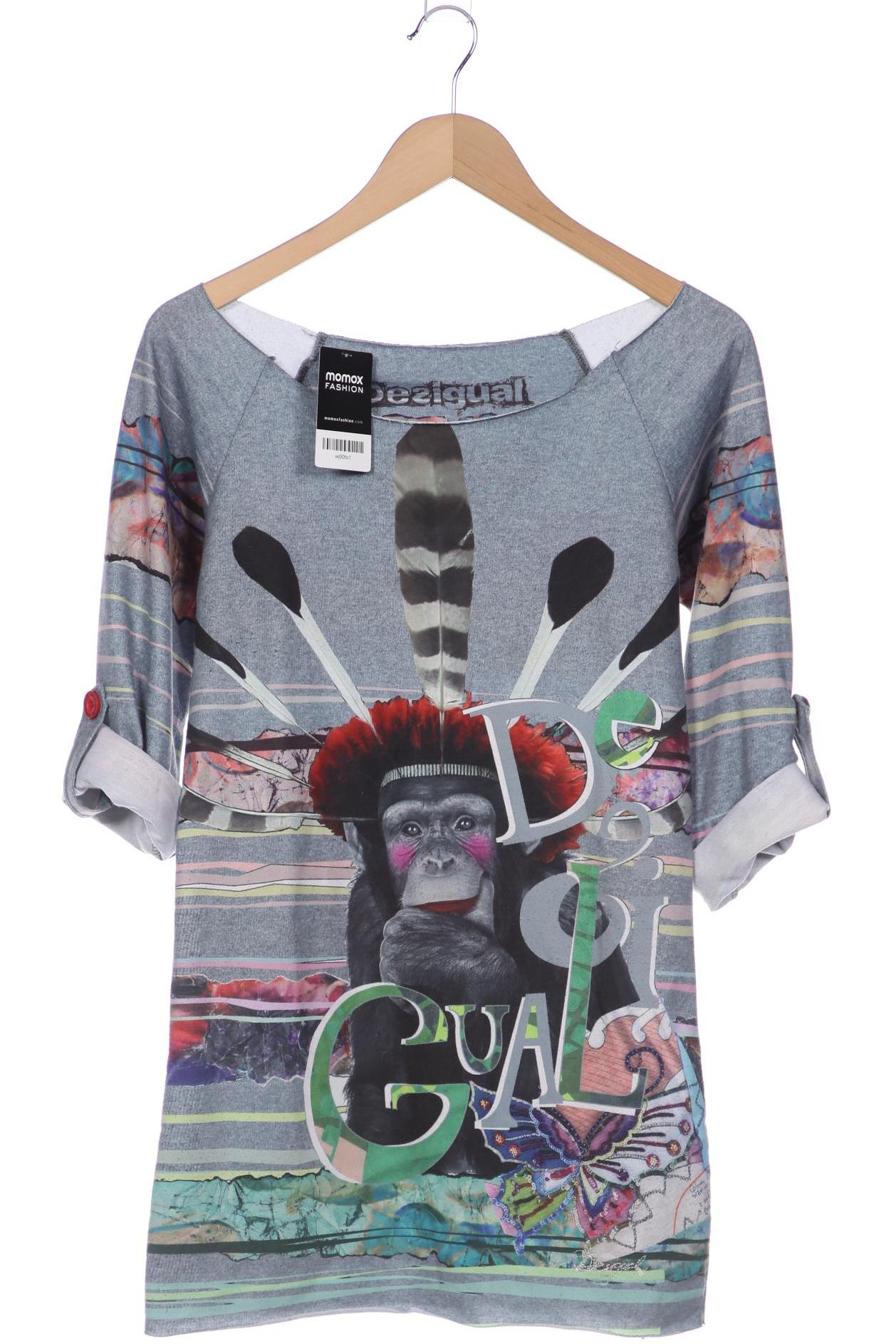

Desigual Damen Langarmshirt, mehrfarbig, Gr. 38