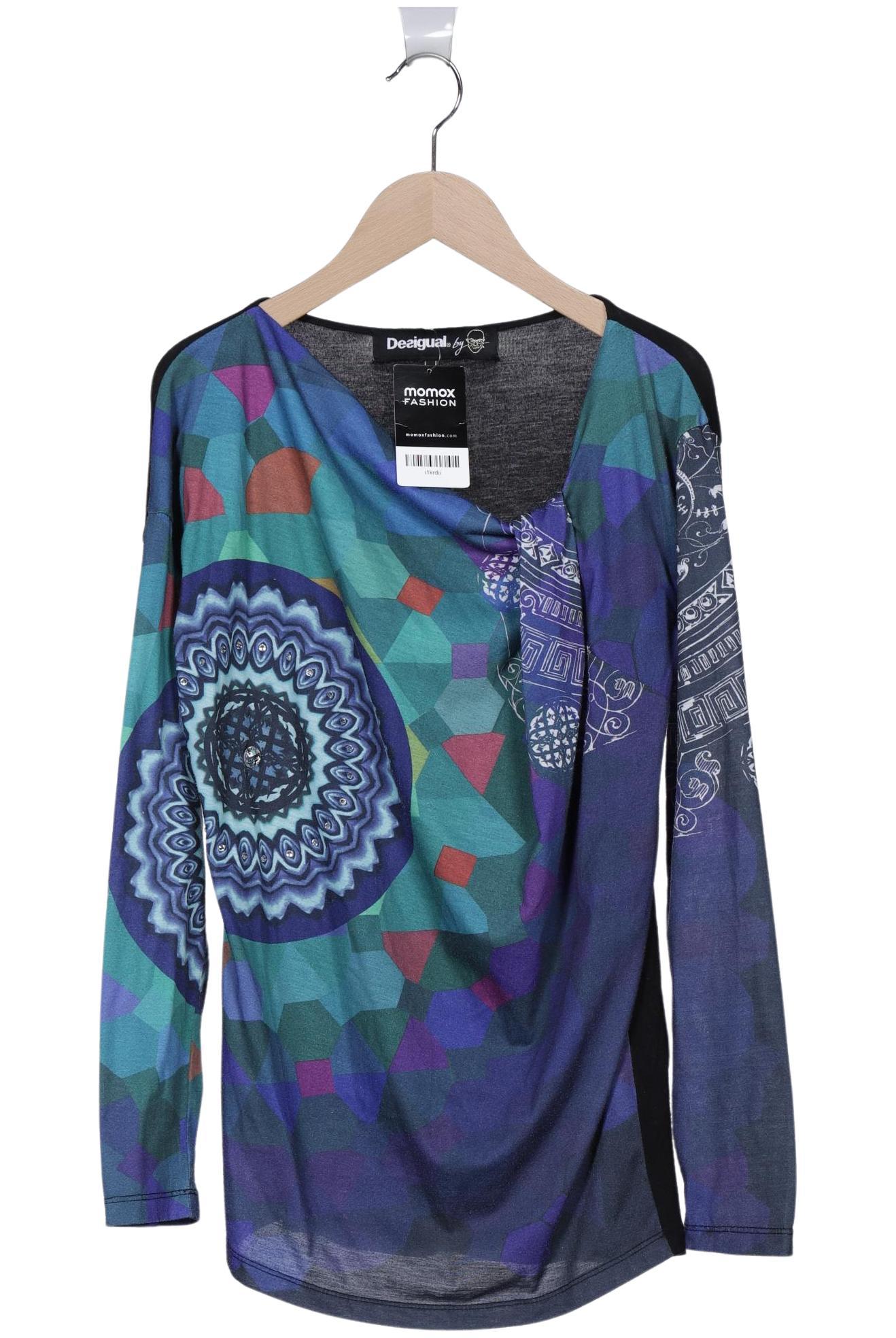

Desigual Damen Langarmshirt, mehrfarbig, Gr. 36