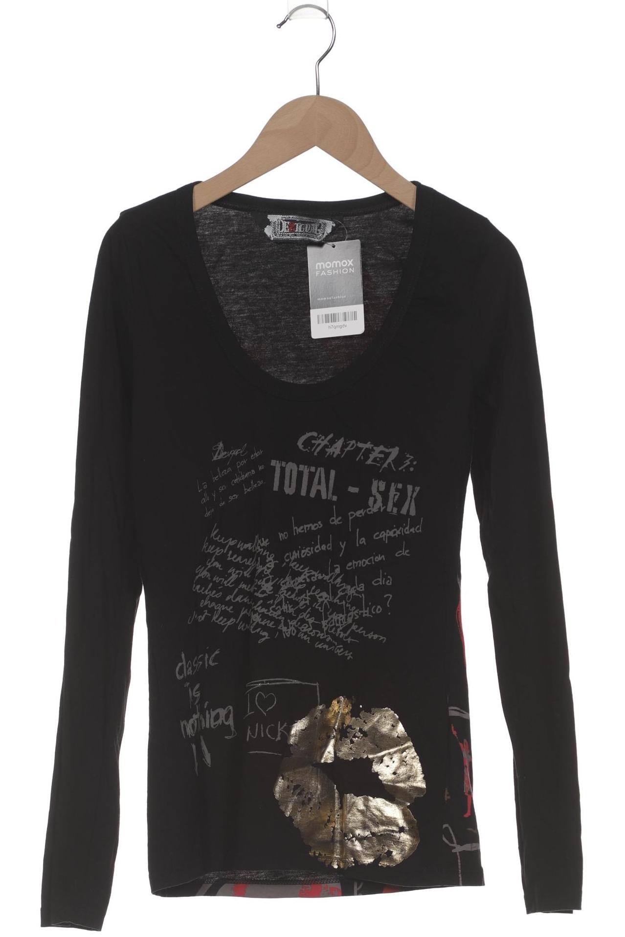 

Desigual Damen Langarmshirt, mehrfarbig, Gr. 38