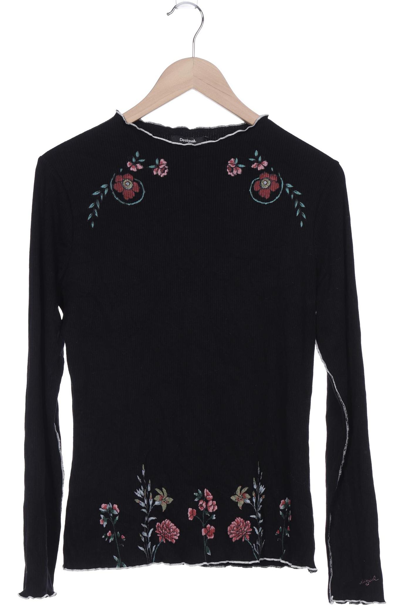 

Desigual Damen Langarmshirt, schwarz, Gr. 44