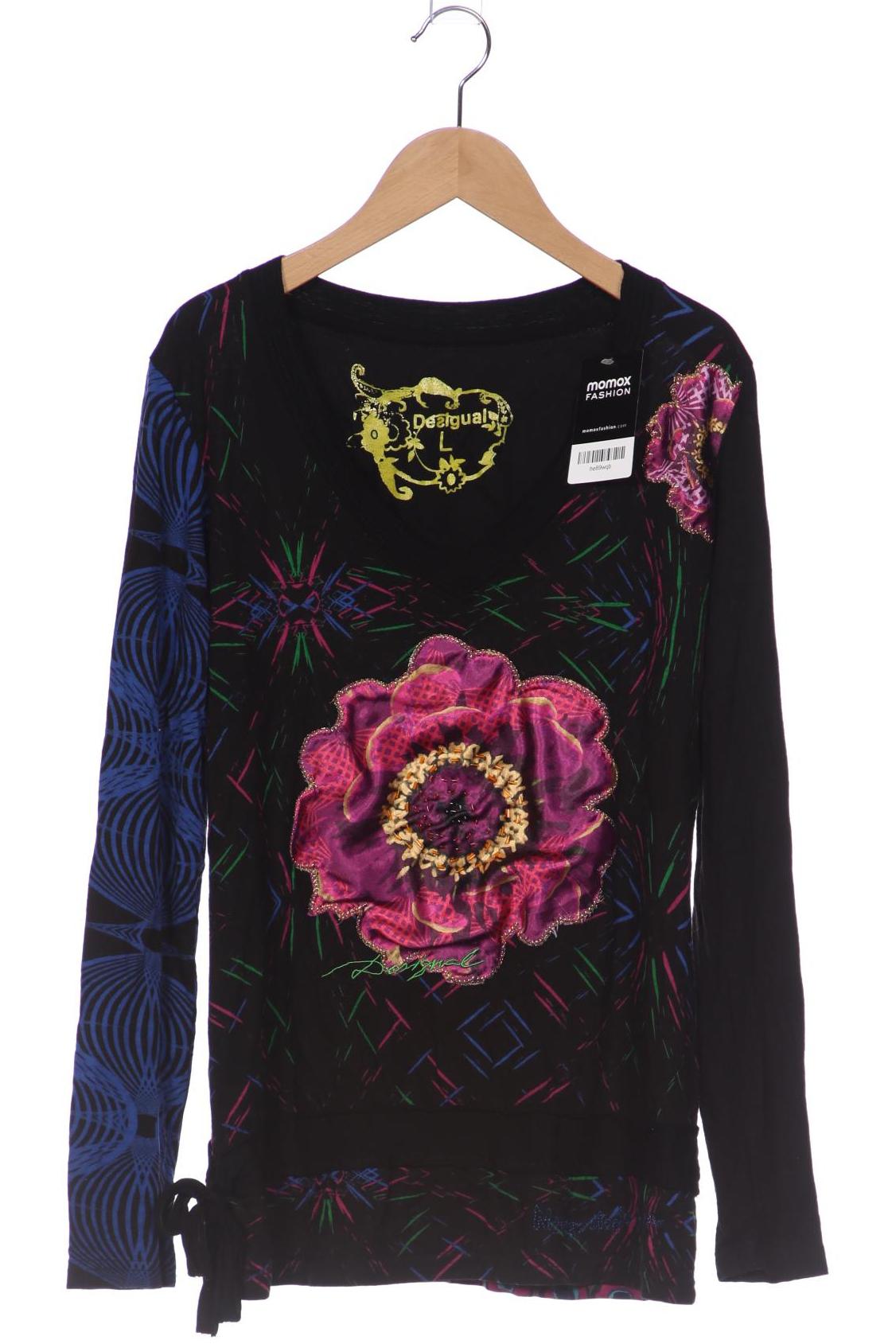 

Desigual Damen Langarmshirt, schwarz, Gr. 42
