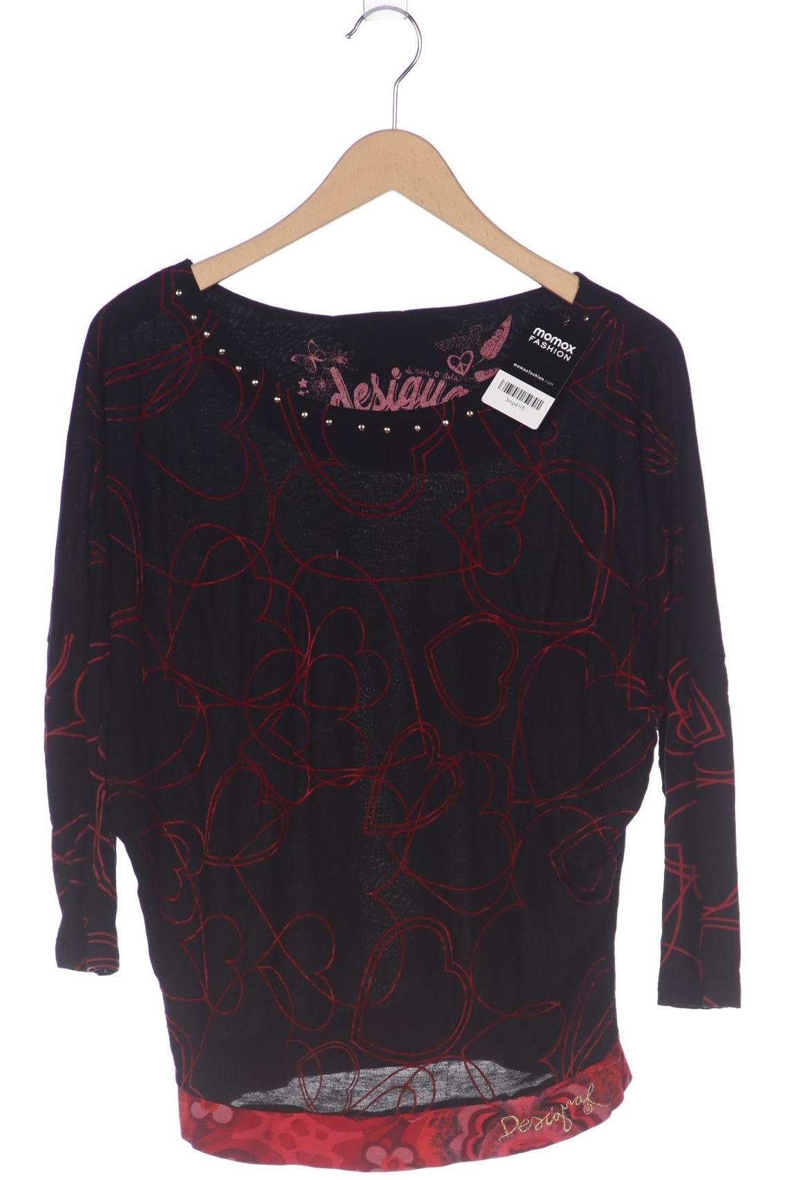 

Desigual Damen Langarmshirt, schwarz, Gr. 36