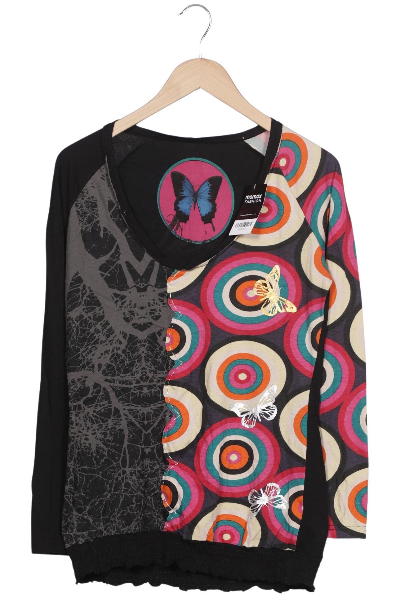 

Desigual Damen Langarmshirt, schwarz, Gr. 44