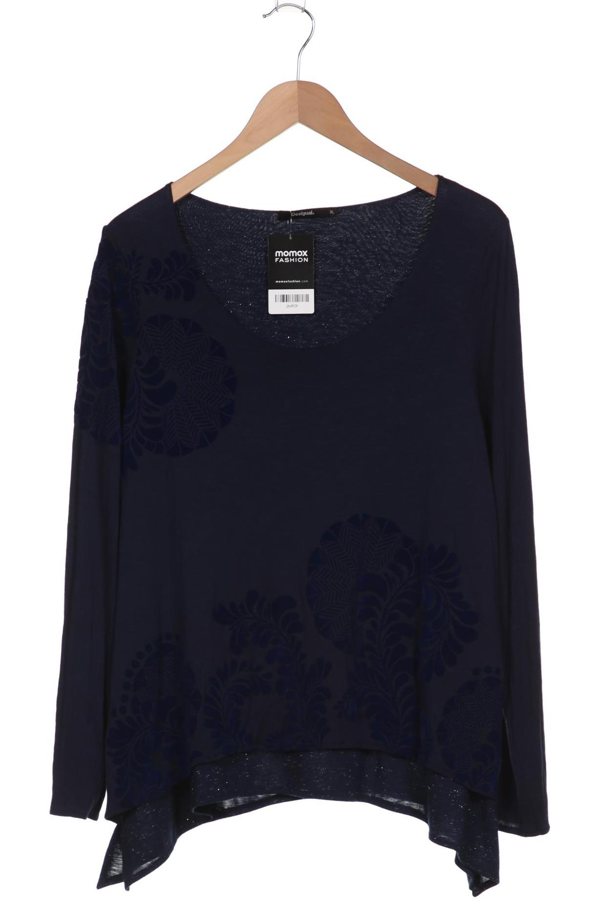 

Desigual Damen Langarmshirt, marineblau