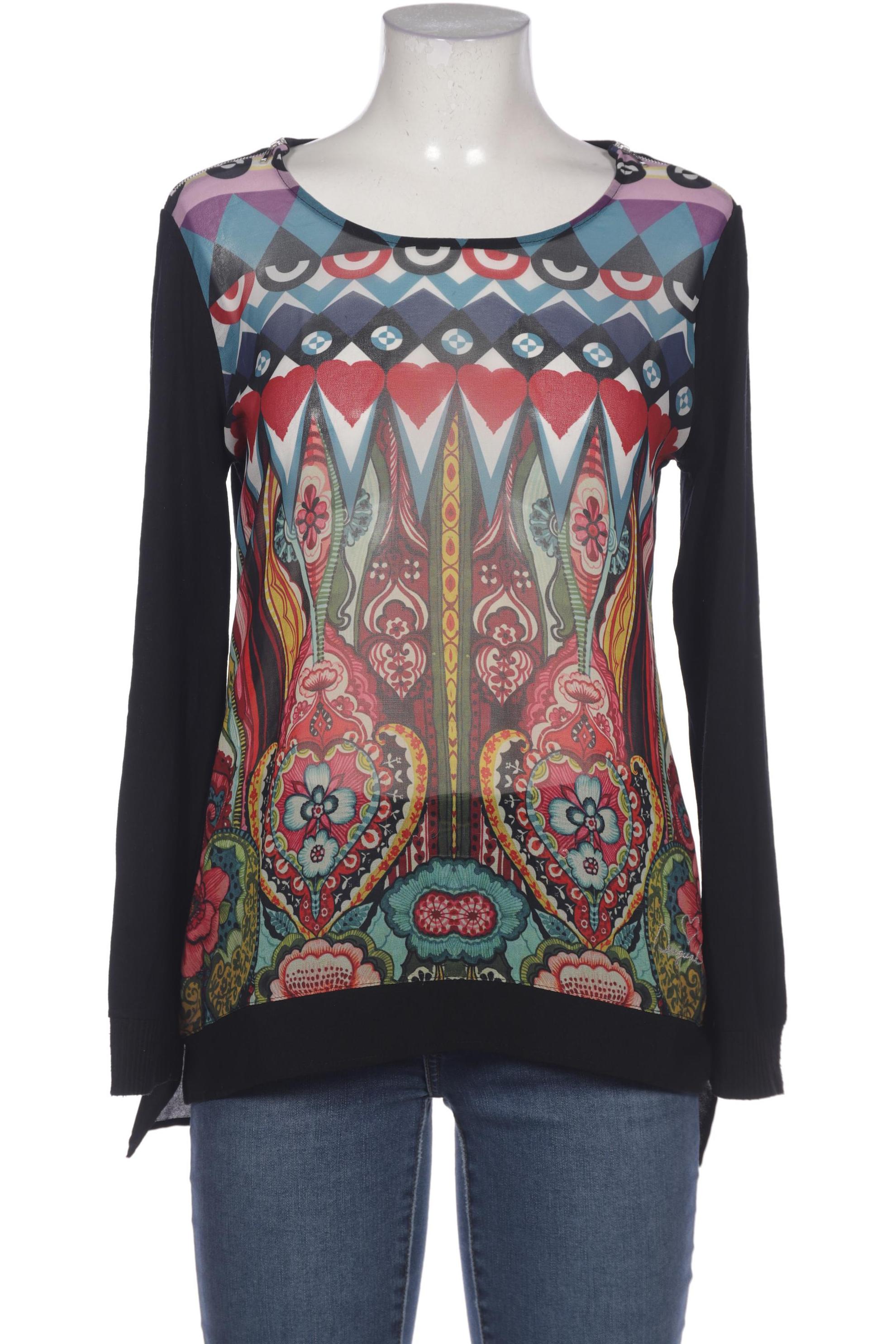 

Desigual Damen Langarmshirt, schwarz, Gr. 42