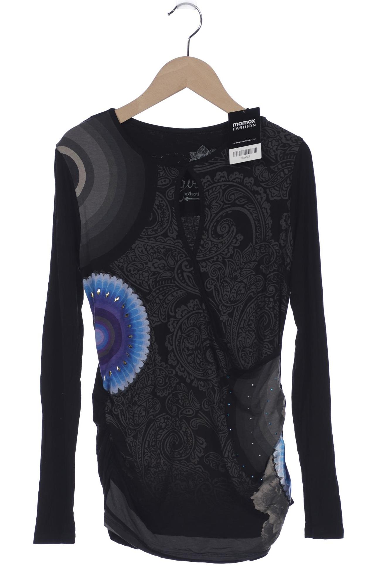 

Desigual Damen Langarmshirt, schwarz