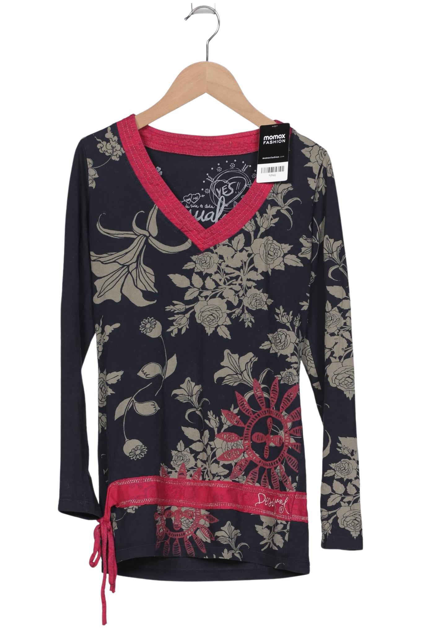 

Desigual Damen Langarmshirt, mehrfarbig, Gr. 38