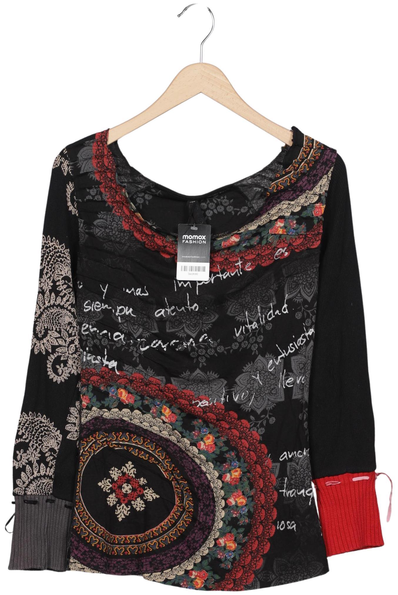 

Desigual Damen Langarmshirt, schwarz, Gr. 42