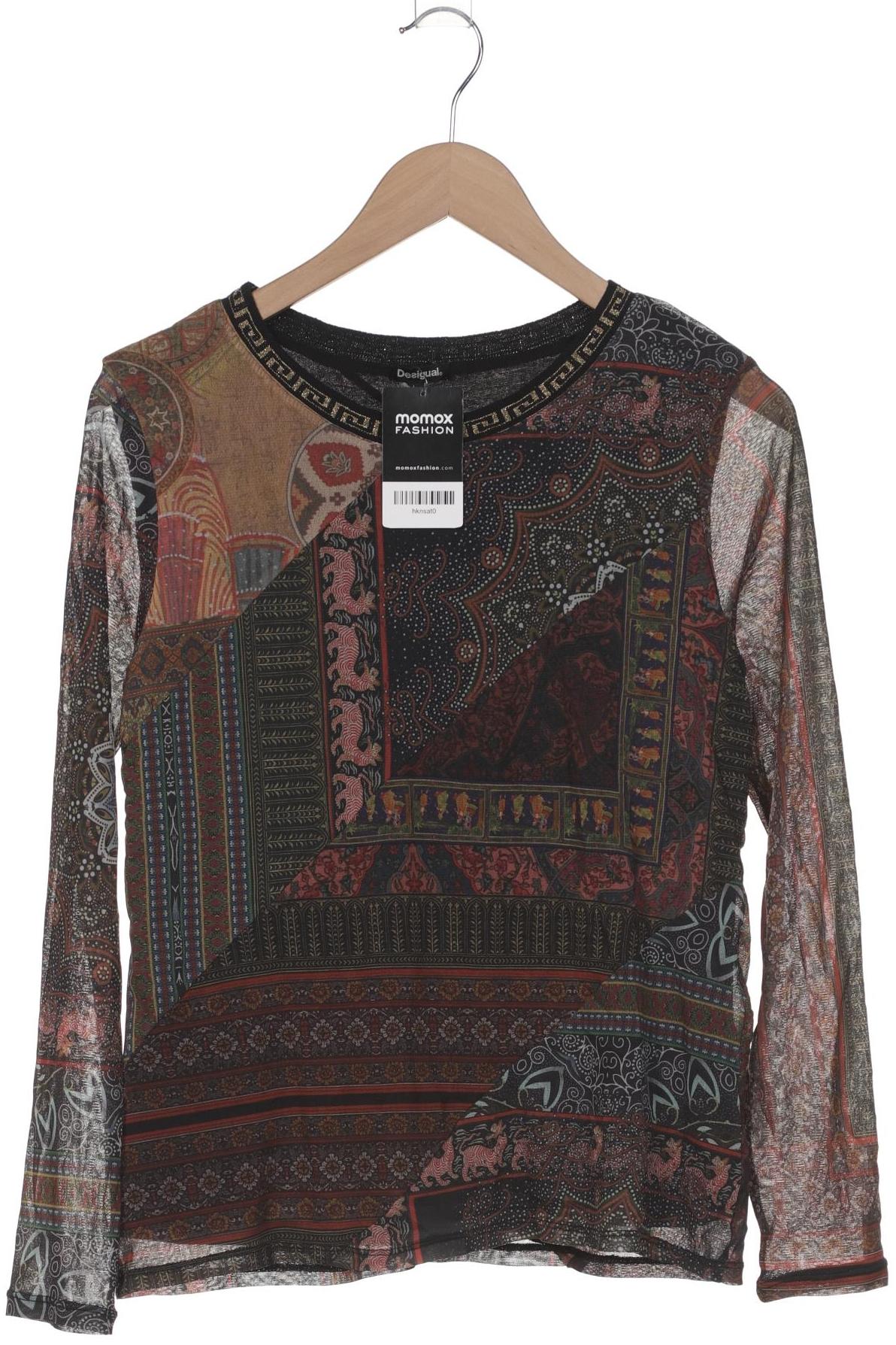 

Desigual Damen Langarmshirt, mehrfarbig, Gr. 42