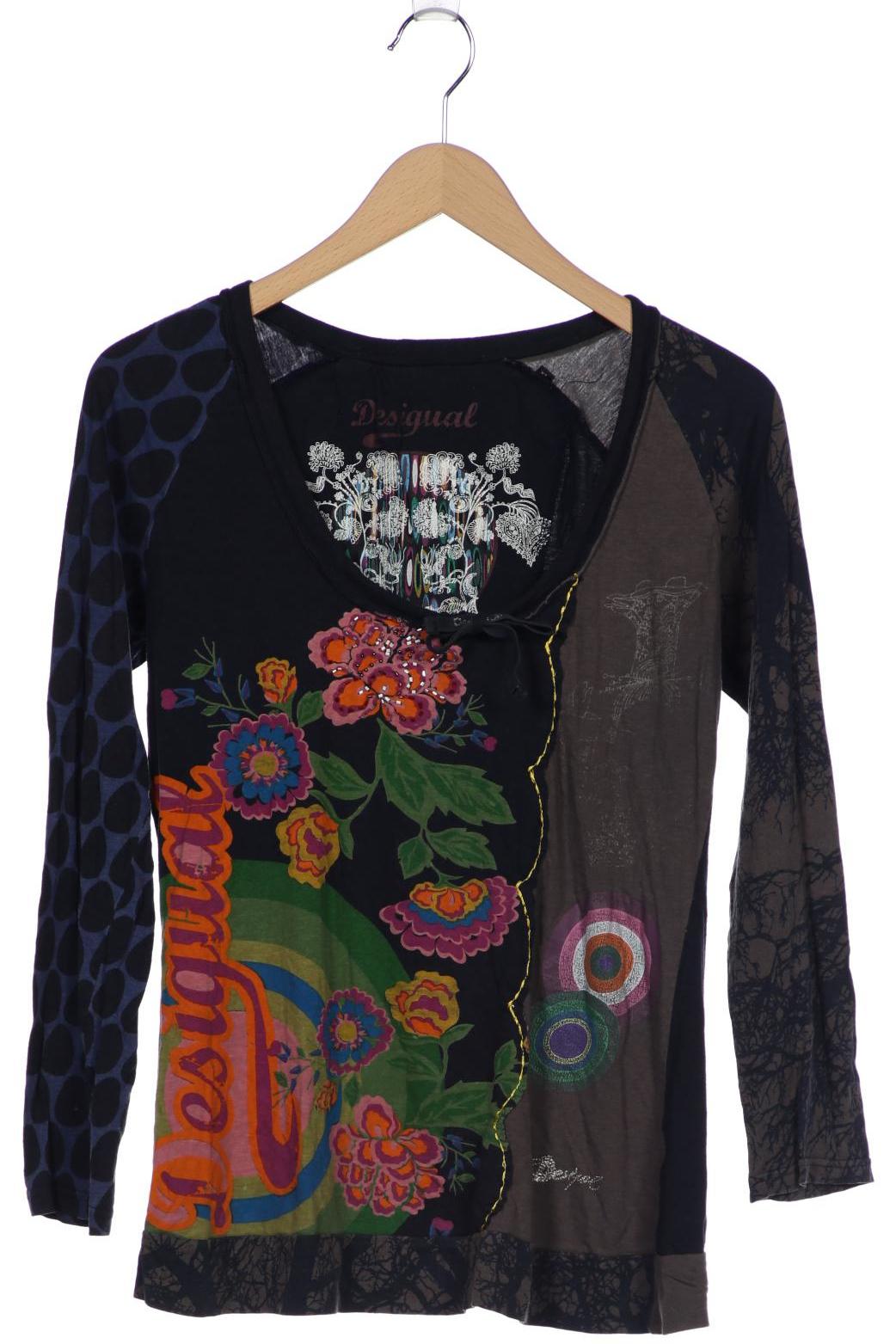 

Desigual Damen Langarmshirt, marineblau, Gr. 44