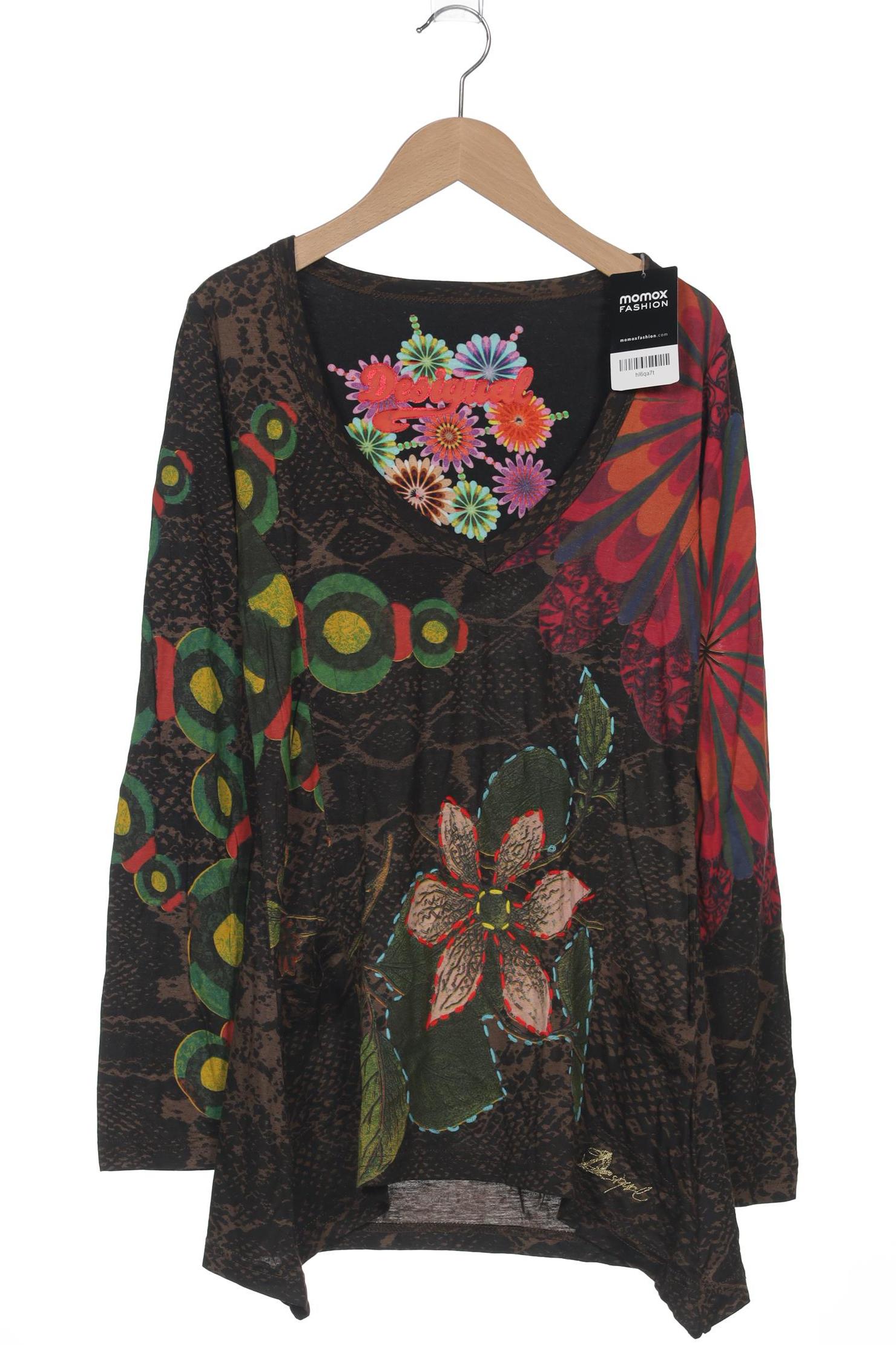 

Desigual Damen Langarmshirt, braun, Gr. 38