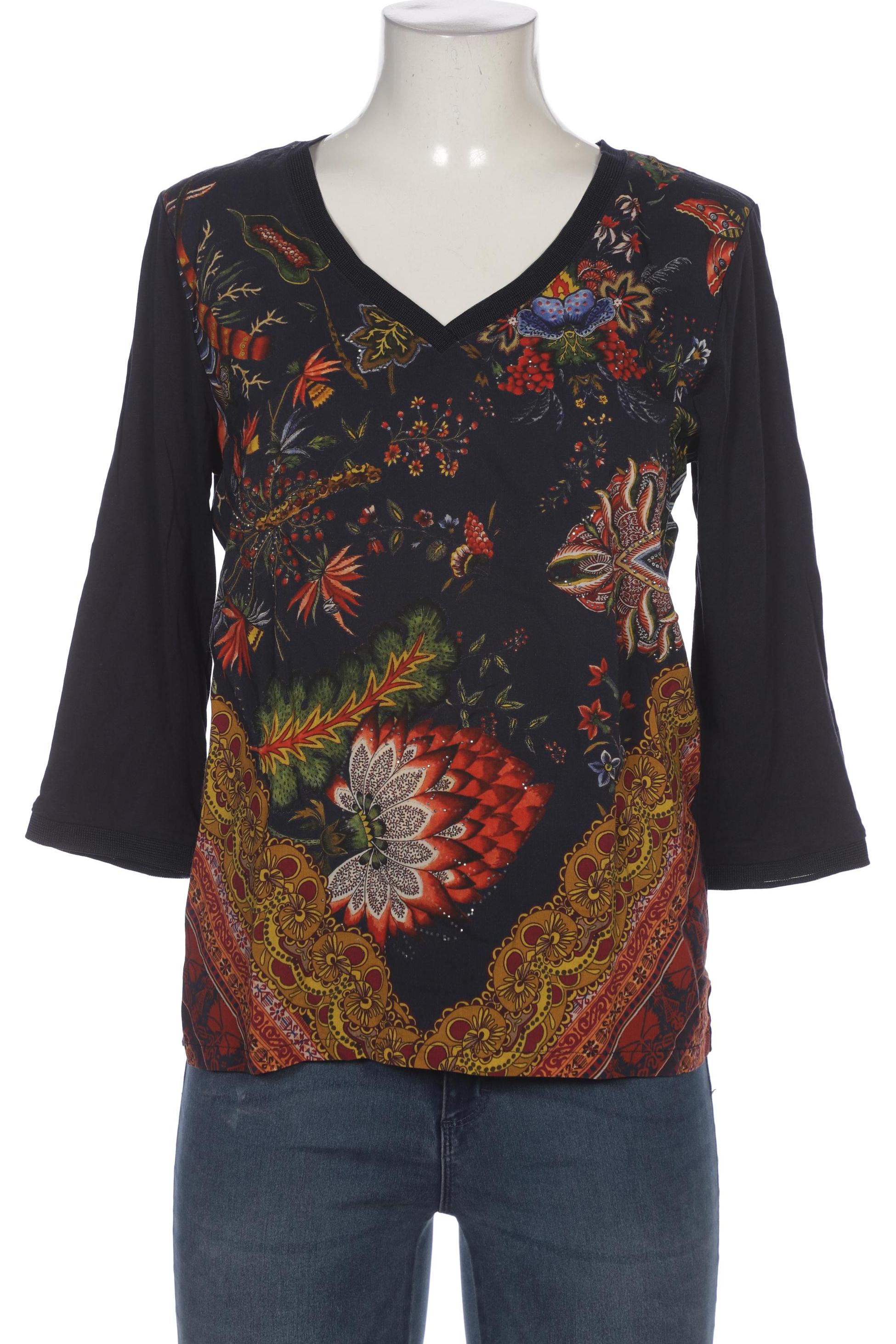 

Desigual Damen Langarmshirt, marineblau, Gr. 42