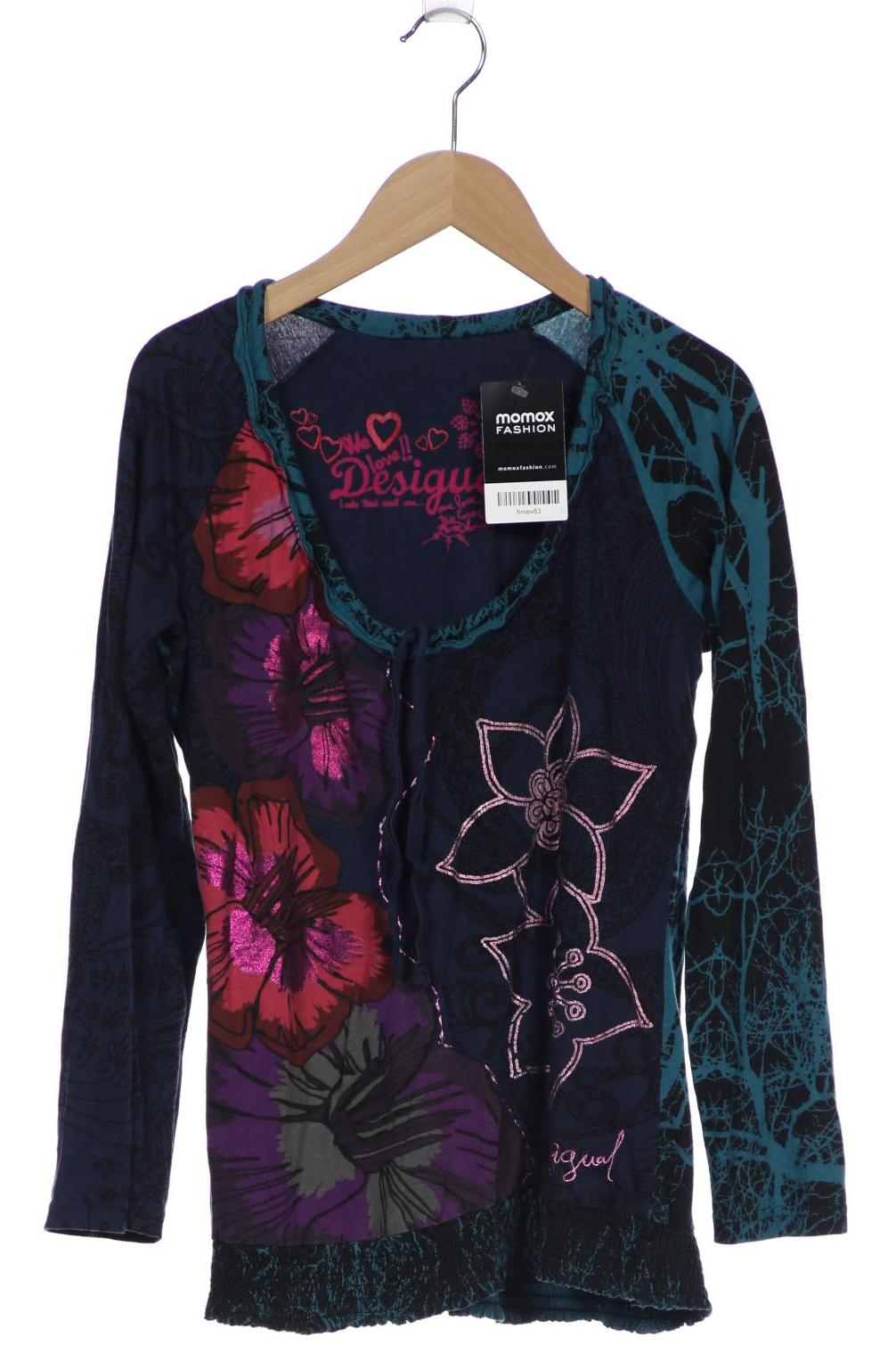 

Desigual Damen Langarmshirt, marineblau