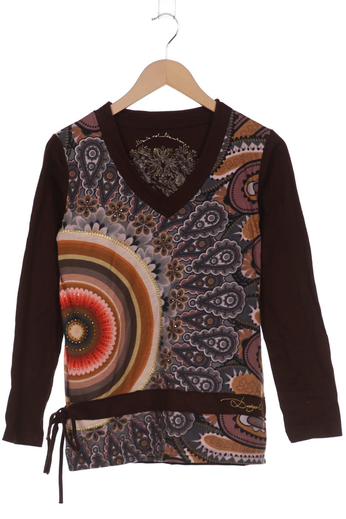

Desigual Damen Langarmshirt, braun