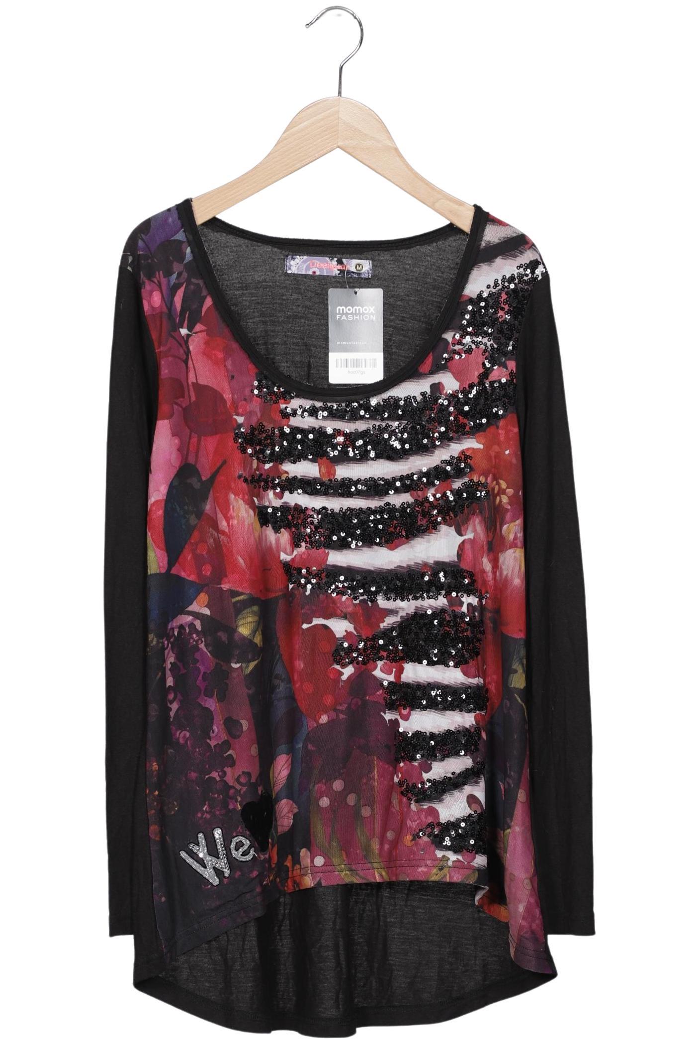

Desigual Damen Langarmshirt, mehrfarbig, Gr. 38