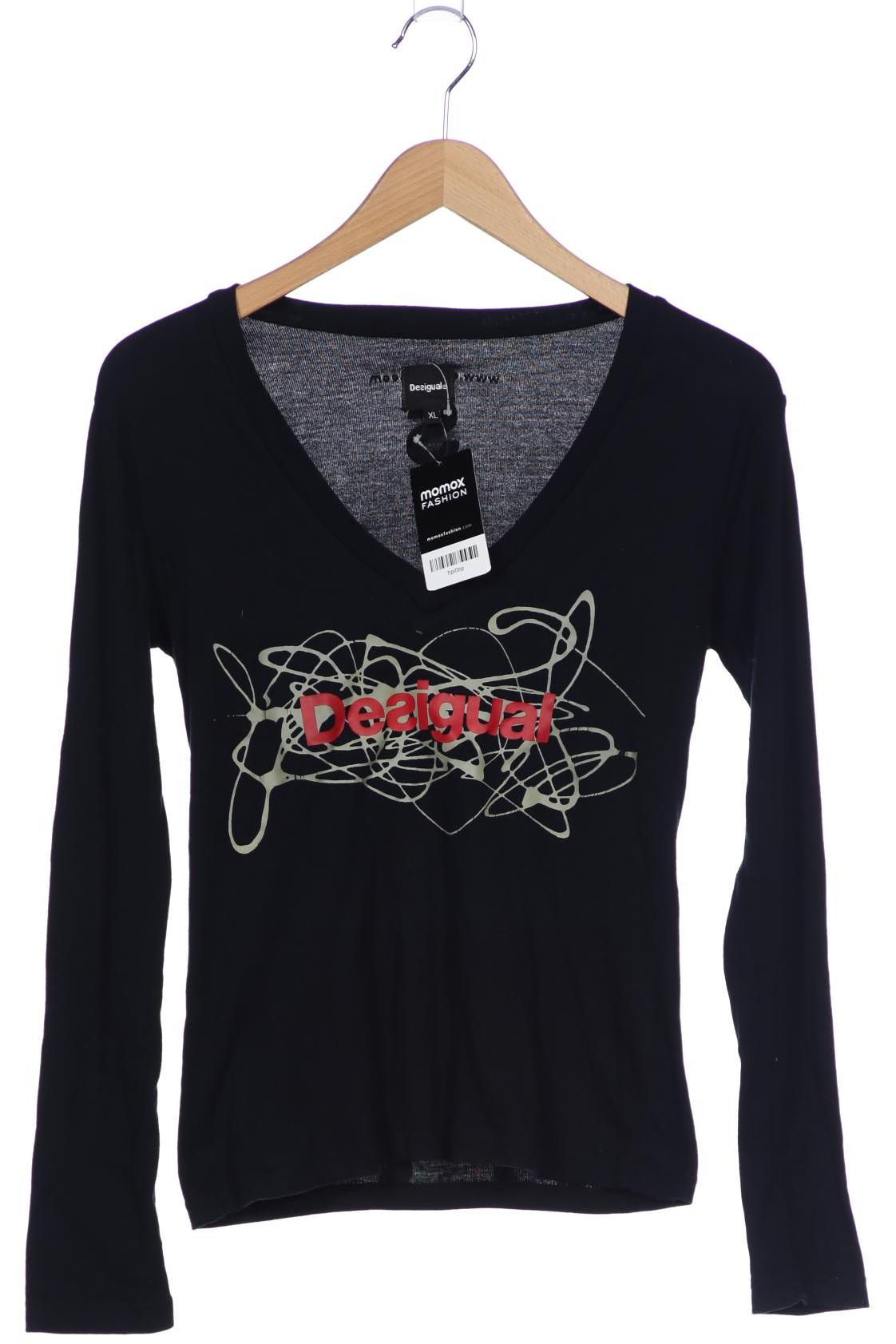 

Desigual Damen Langarmshirt, schwarz, Gr. 44