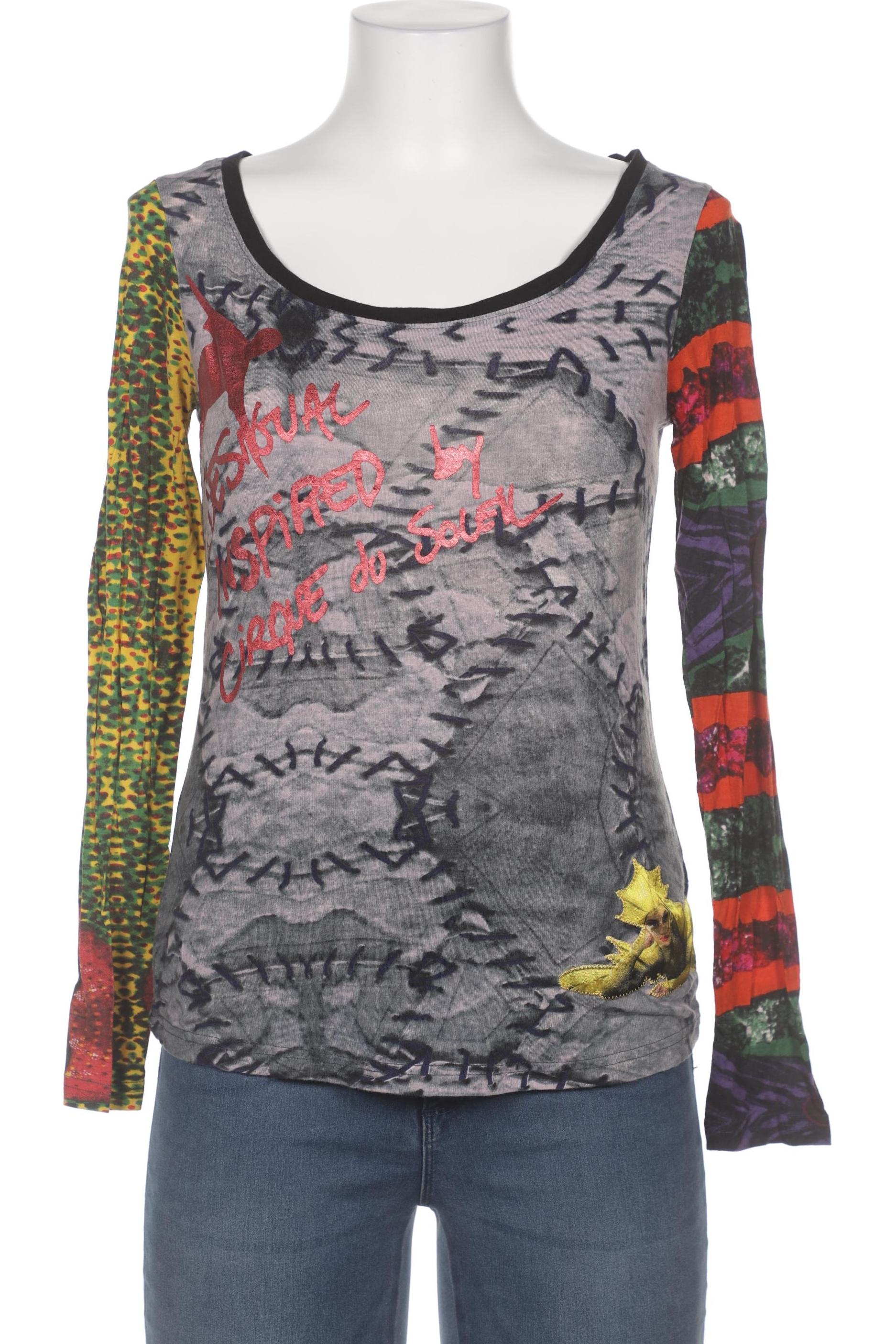 

Desigual Damen Langarmshirt, mehrfarbig, Gr. 42