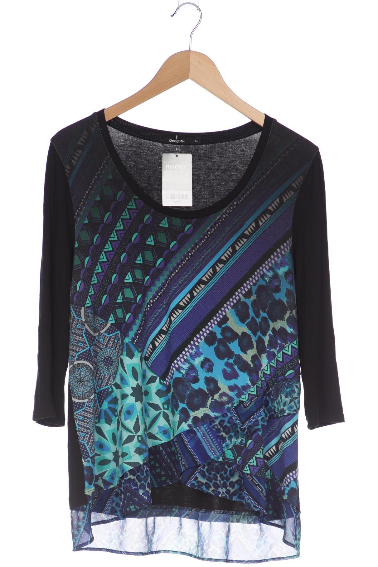 

Desigual Damen Langarmshirt, marineblau, Gr. 44