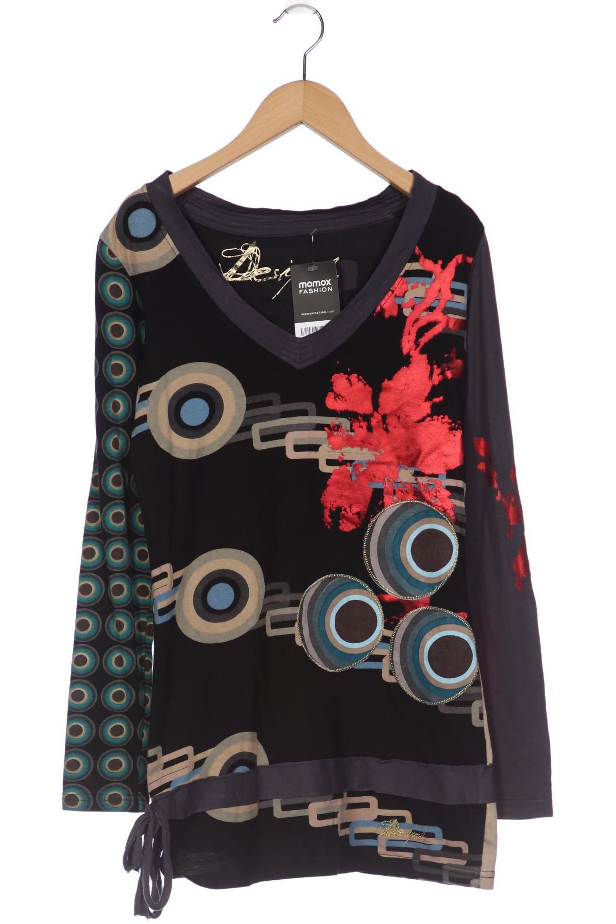 

Desigual Damen Langarmshirt, schwarz, Gr. 38