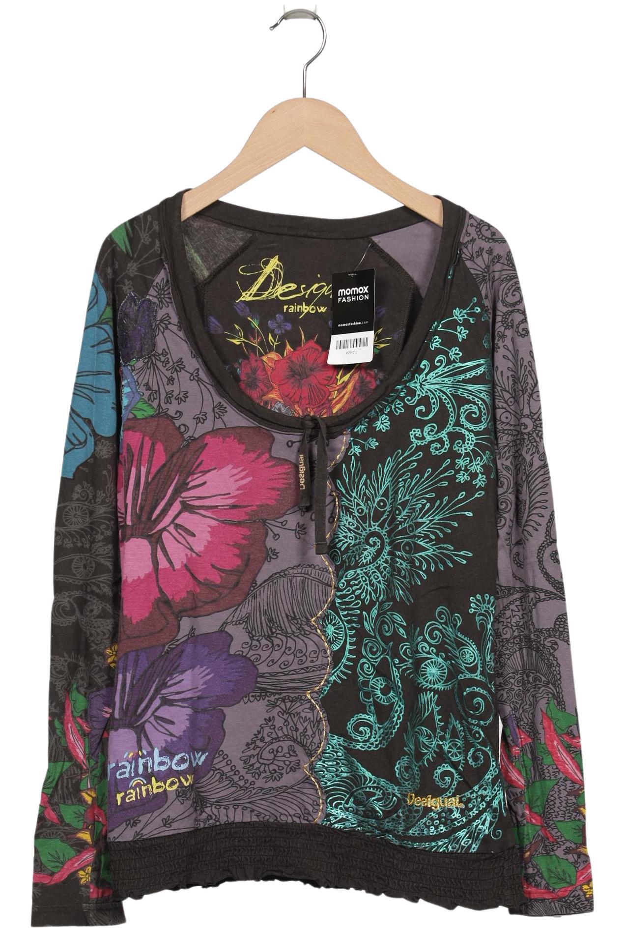 

Desigual Damen Langarmshirt, mehrfarbig, Gr. 42