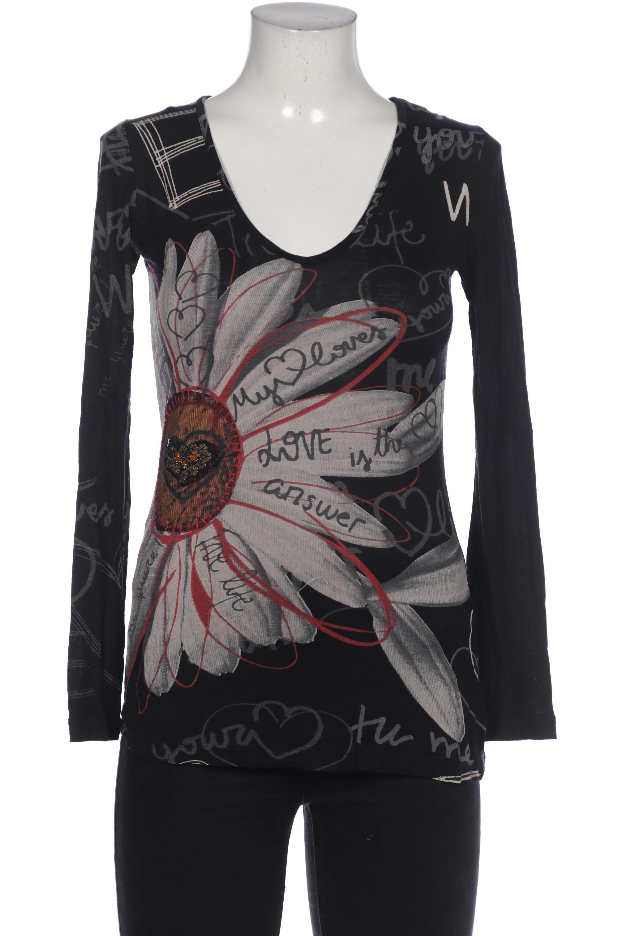Thumbnail - Desigual Damen Langarmshirt, schwarz, Gr. 38