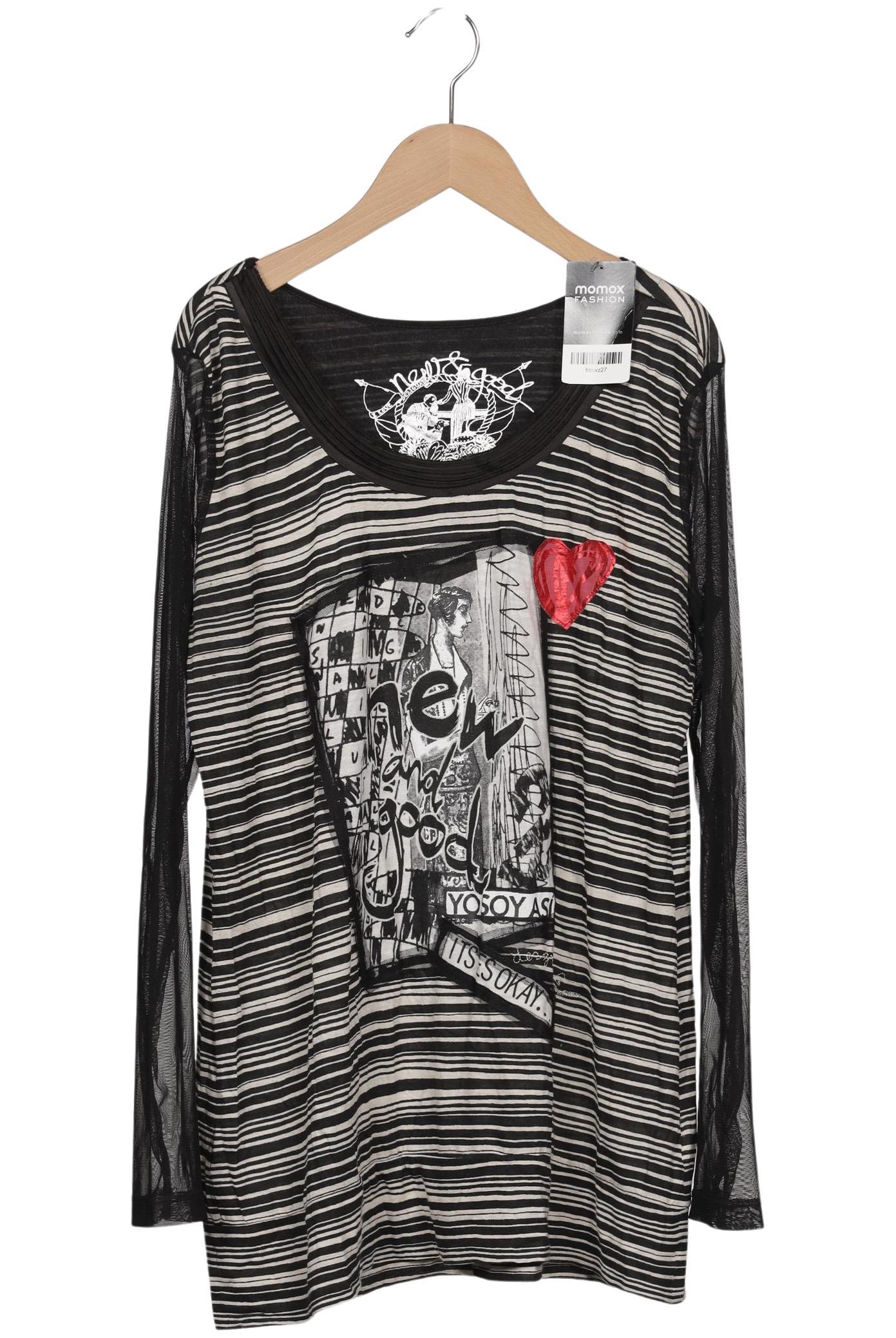 

Desigual Damen Langarmshirt, schwarz, Gr. 44