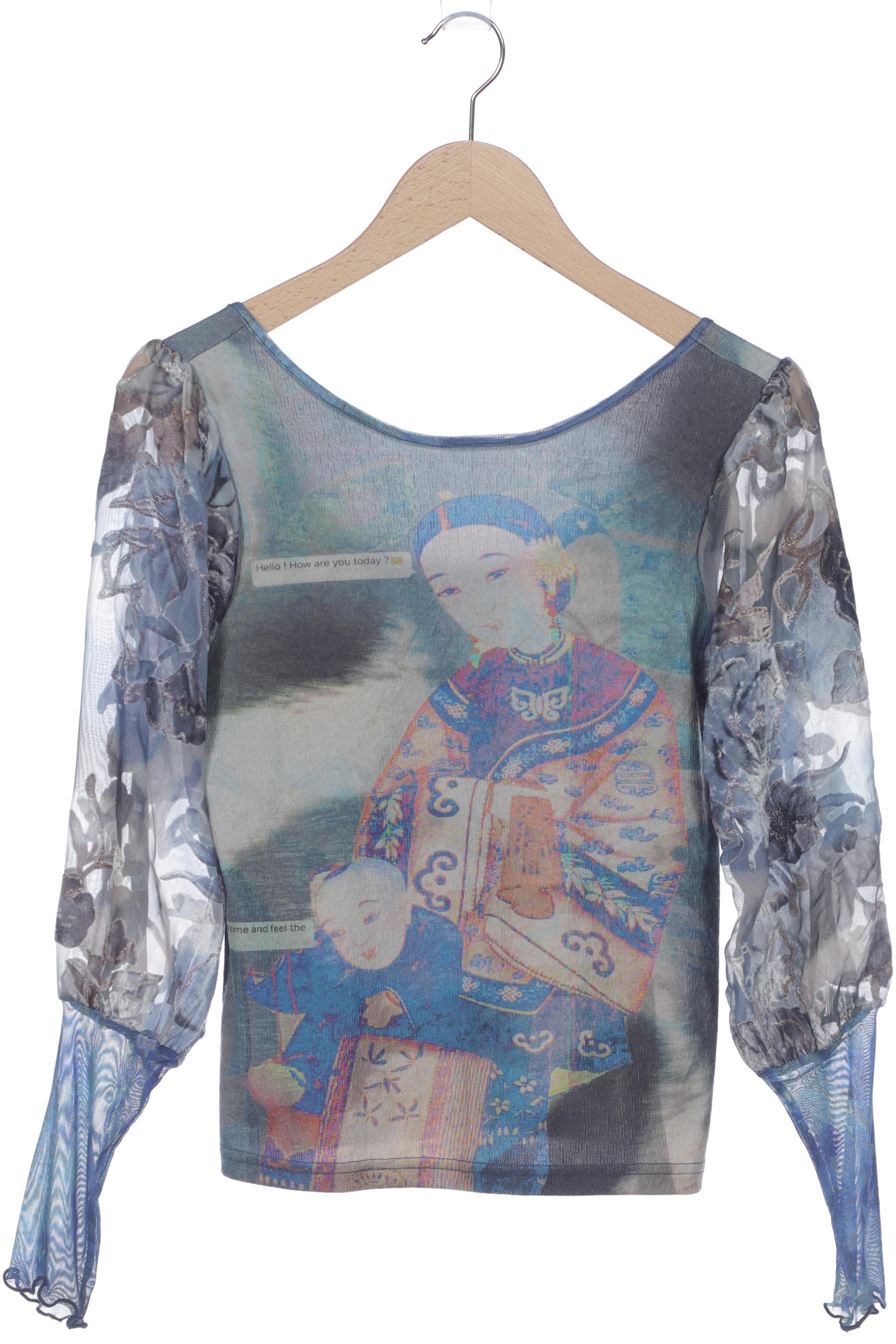 

Desigual Damen Langarmshirt, mehrfarbig, Gr. 38
