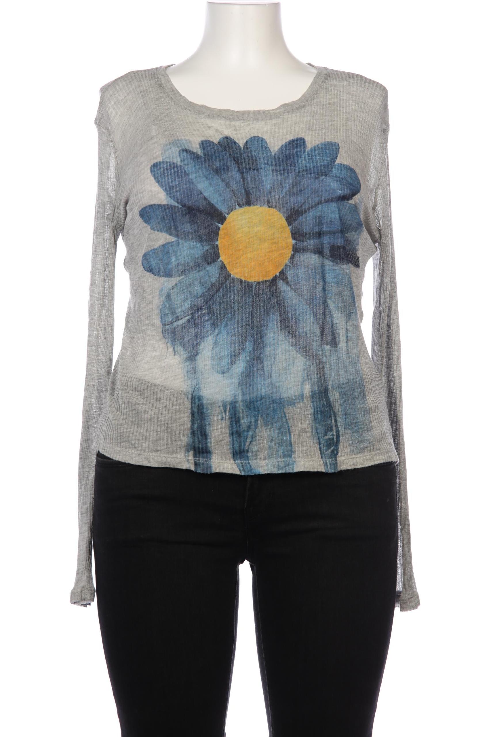 

Desigual Damen Langarmshirt, grau, Gr. 44