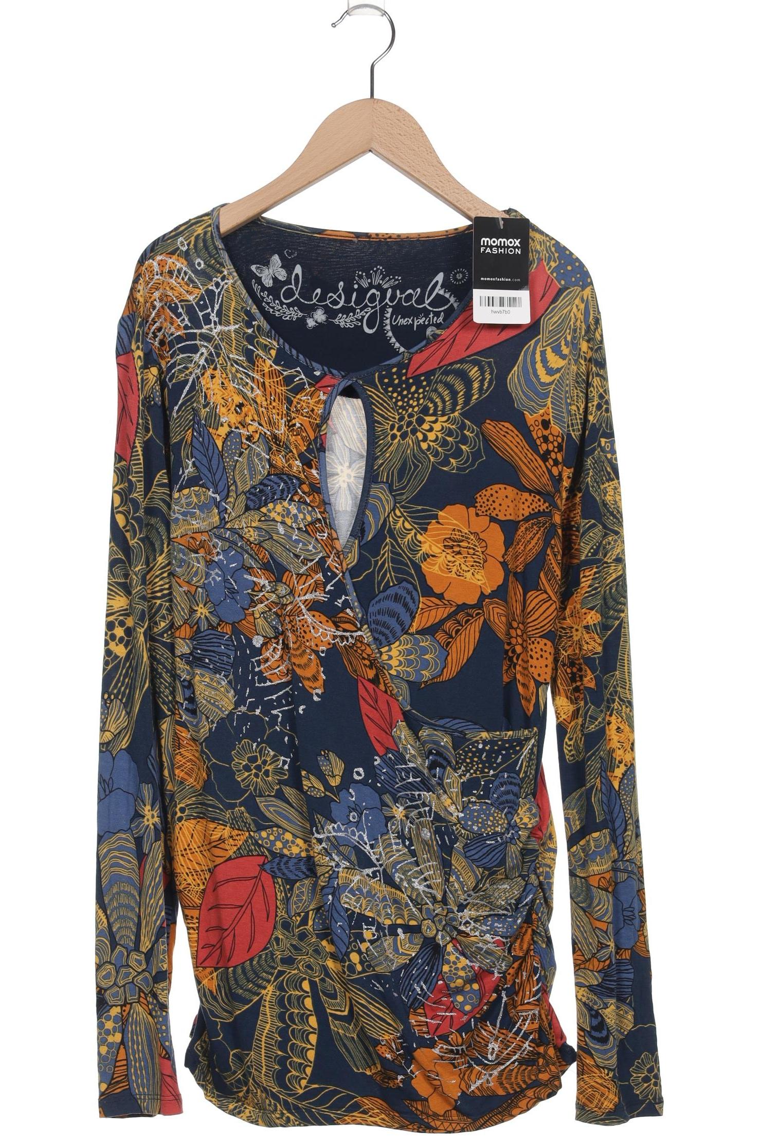 

Desigual Damen Langarmshirt, mehrfarbig, Gr. 38