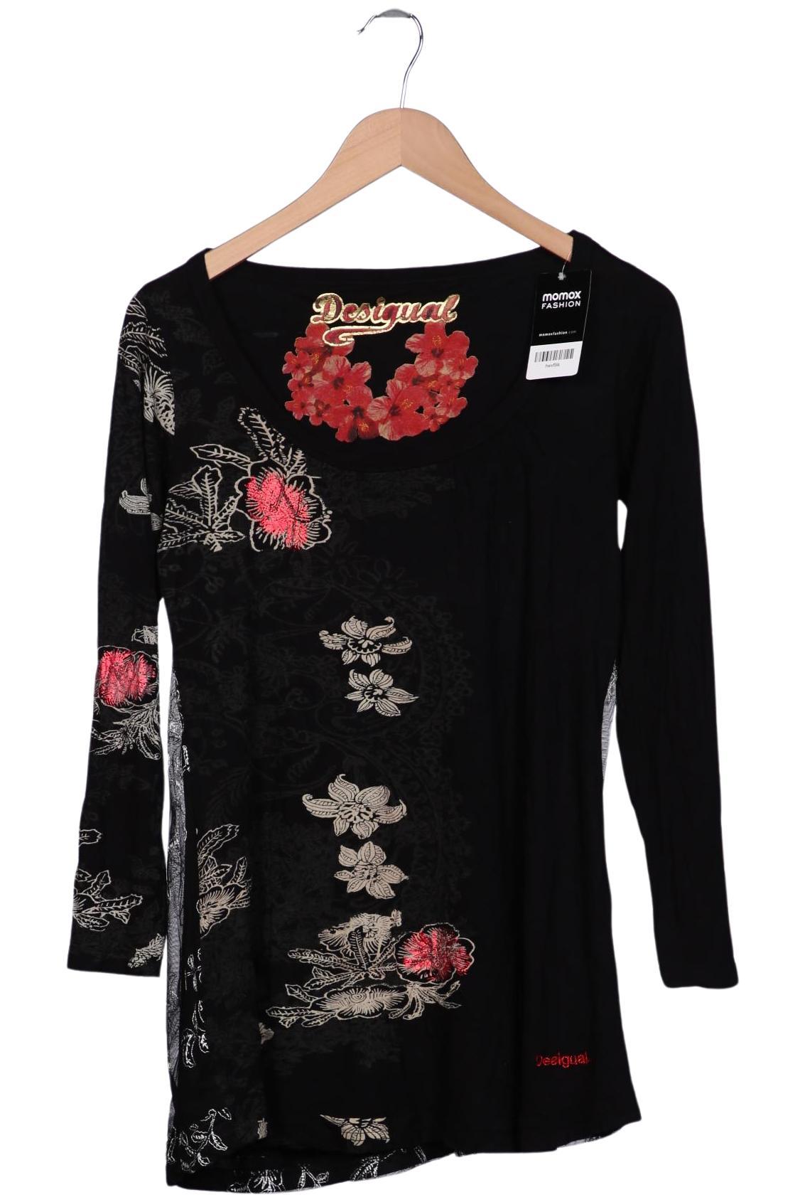 

Desigual Damen Langarmshirt, schwarz, Gr. 44