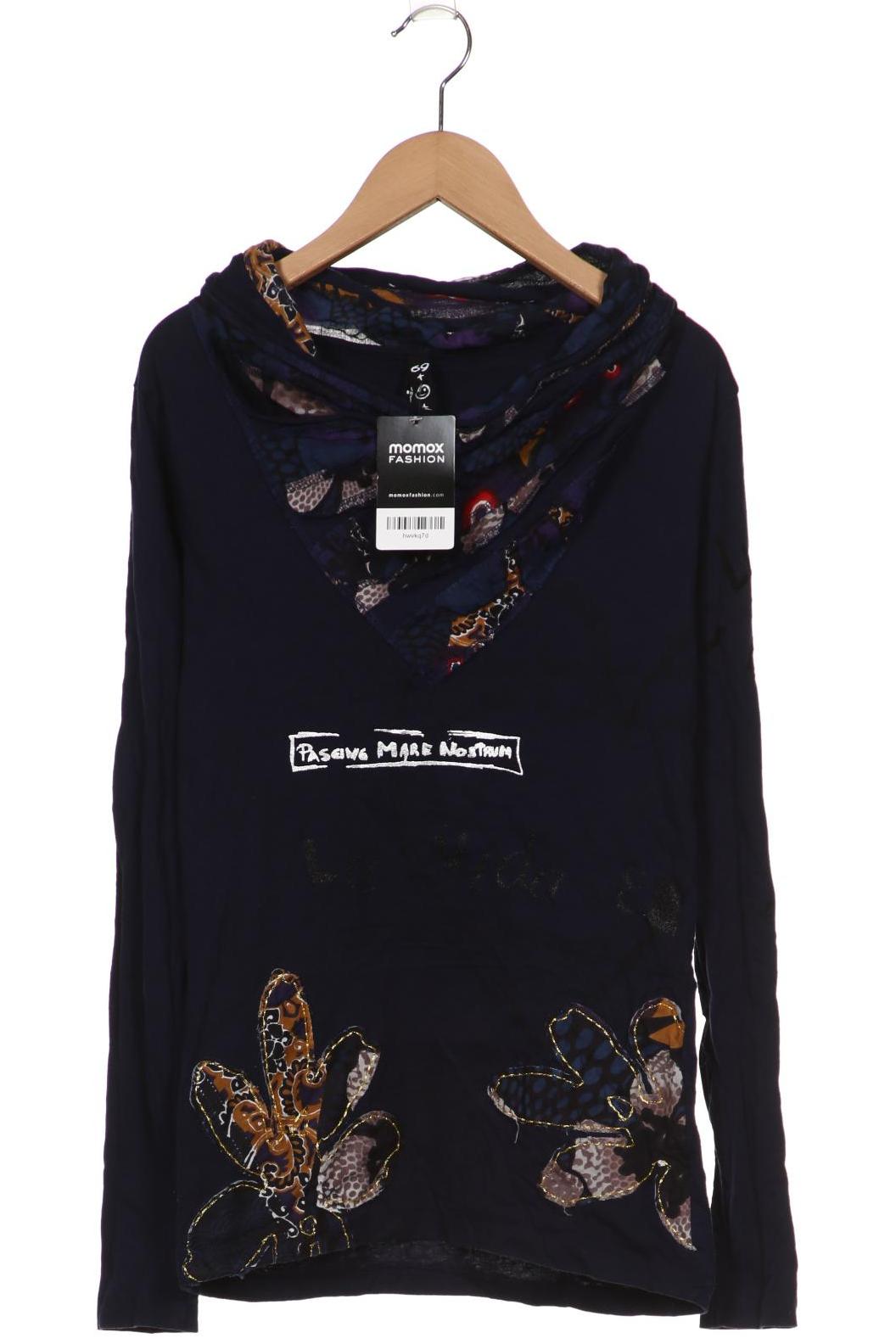 

Desigual Damen Langarmshirt, marineblau